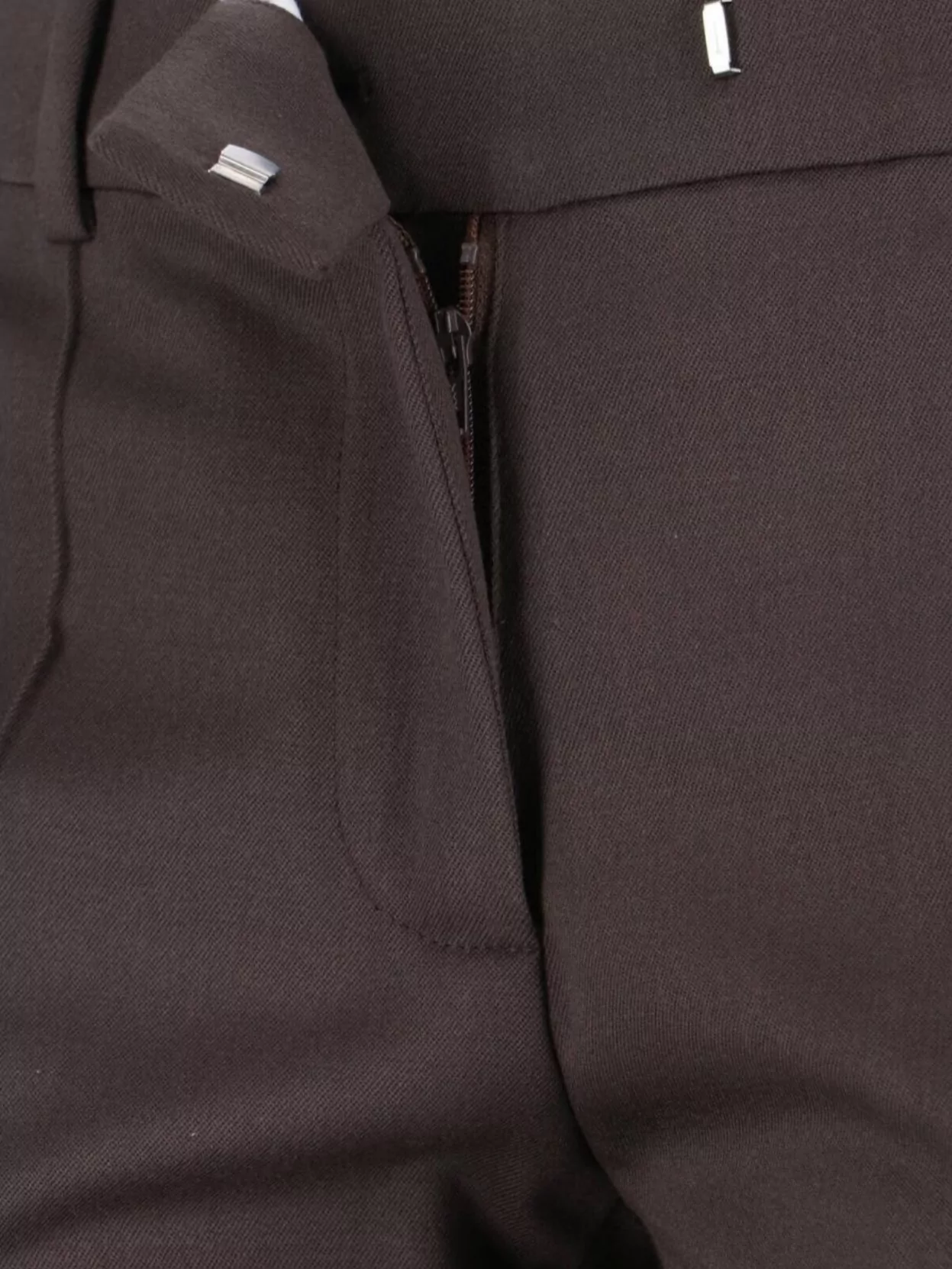 The Attico Straight Leg Trousers Belt Loops