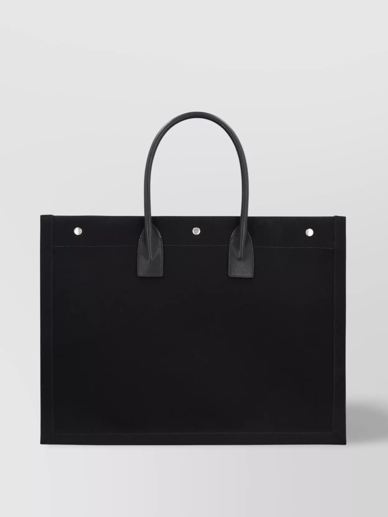 Saint Laurent Tote Bag Canvas Expandable Sides