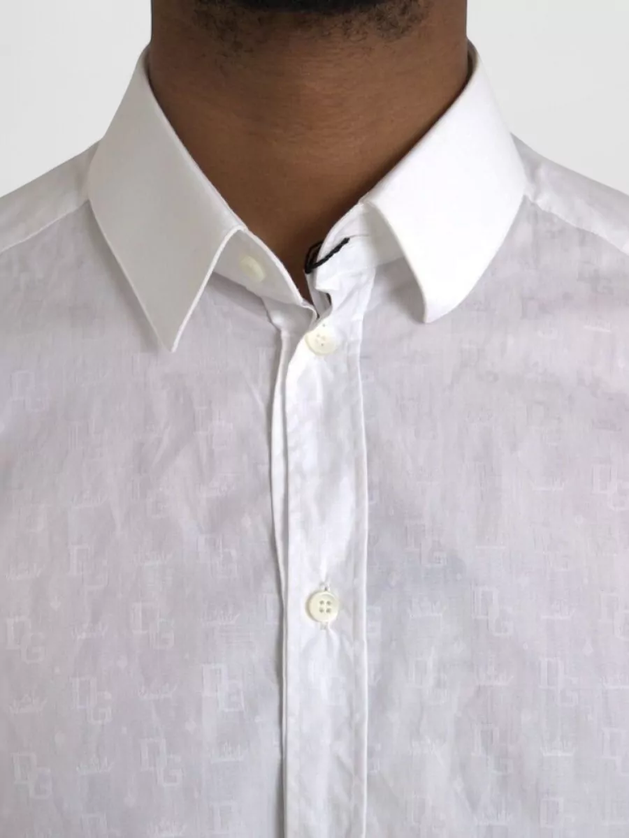 Dolce&Gabbana Cotton Long-Sleeve Shirt