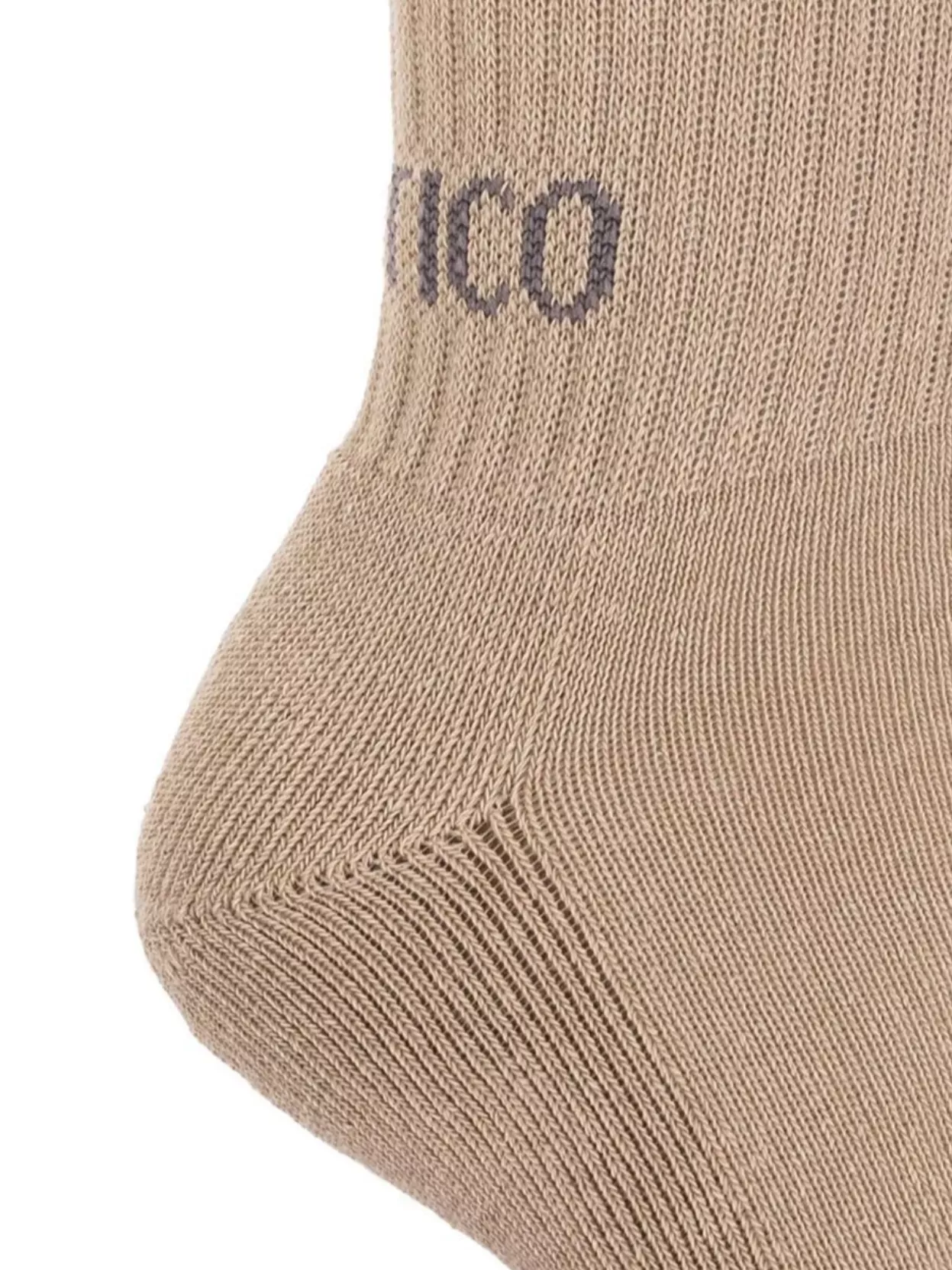The Attico Ribbed Cuff Mid-Calf Length Contrast Design Socks