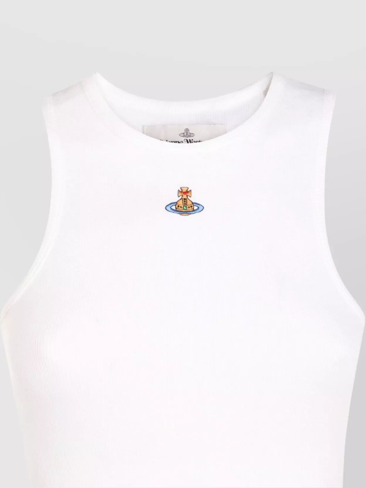 Vivienne Westwood Sleeveless Top Ribbed Texture