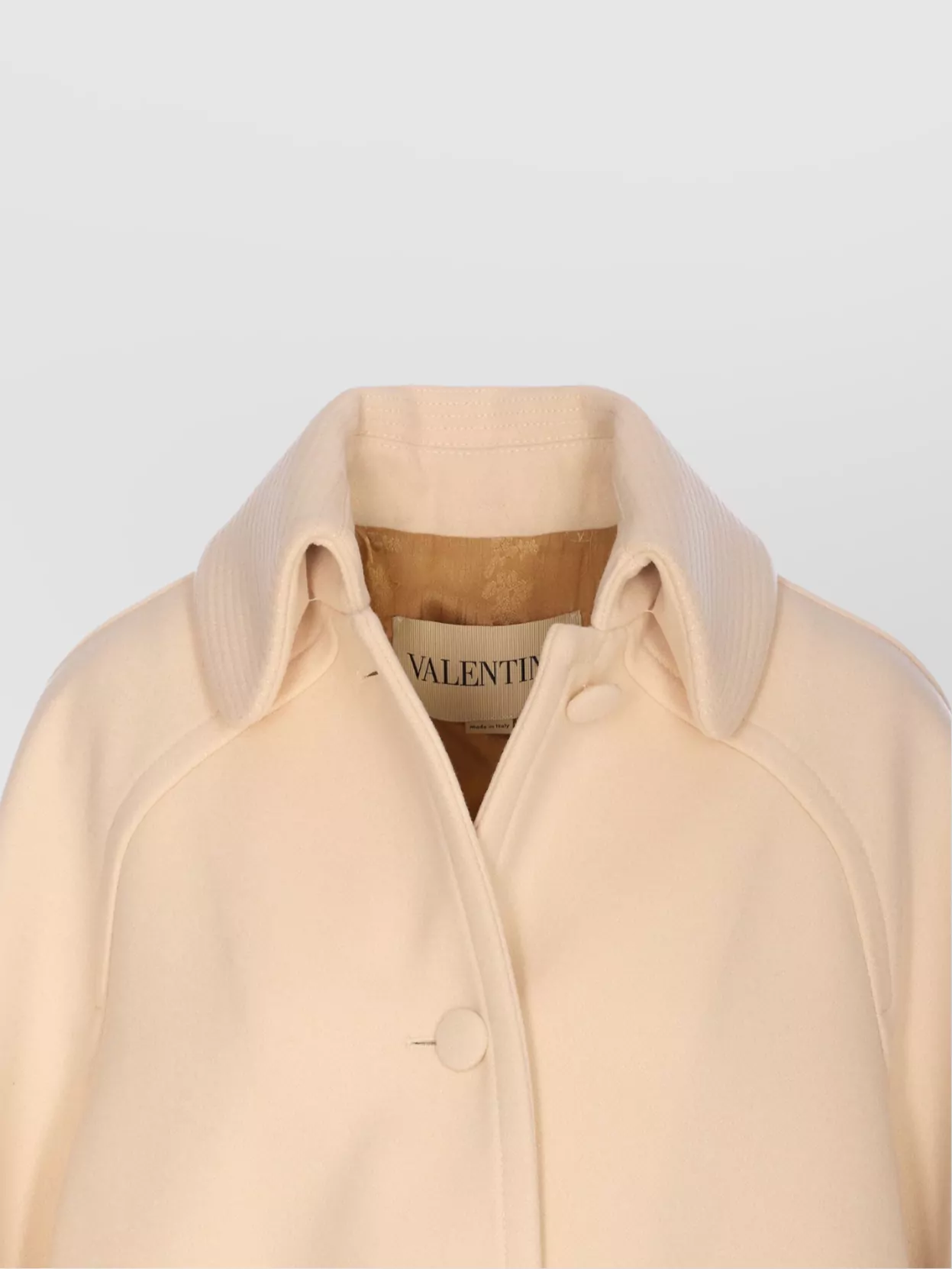 Valentino Garavani Longline Coat Front Pockets