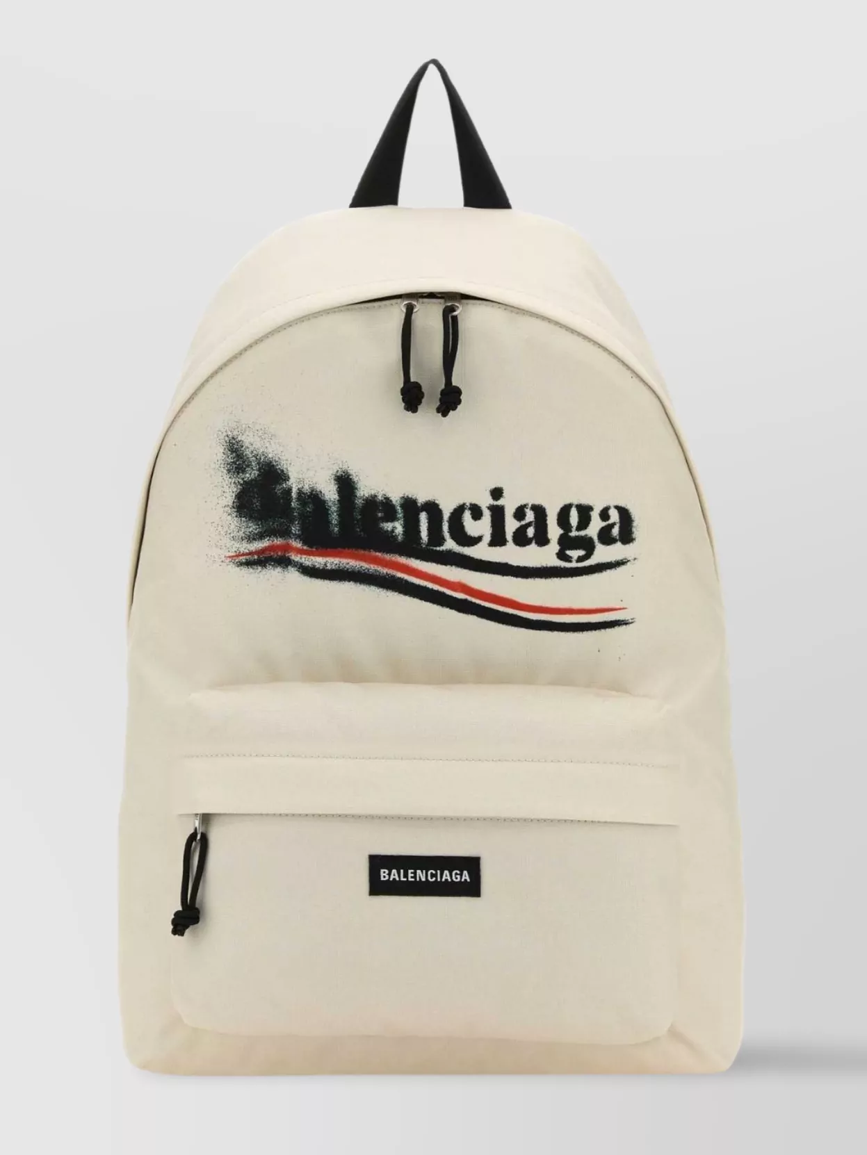 Shop Balenciaga Canvas Explorer Backpack With Adjustable Shoulder Straps