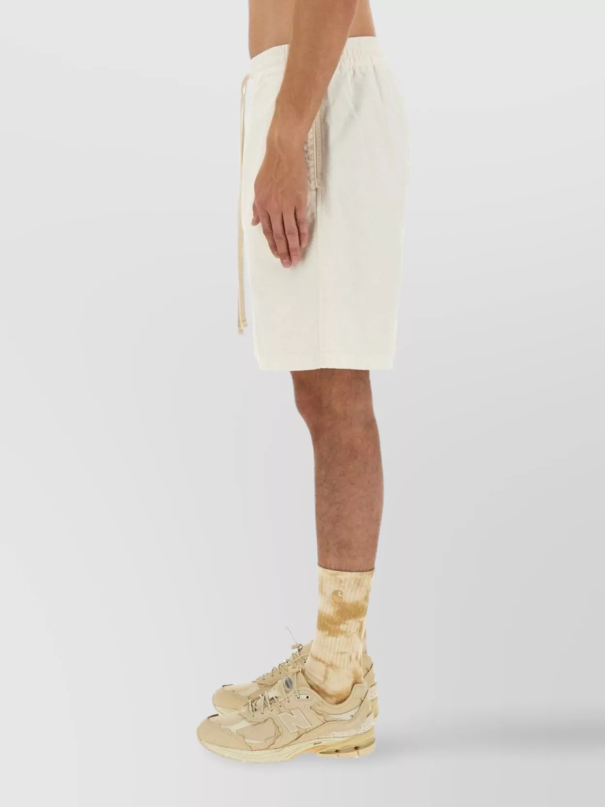 Carhartt Bermuda Shorts In Cotton In White