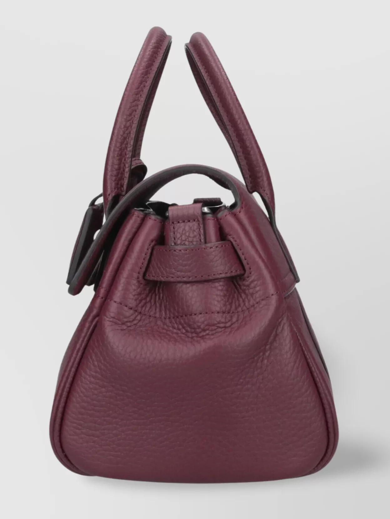 Mulberry Shoulder Bag With Detachable Strap And Top Handle