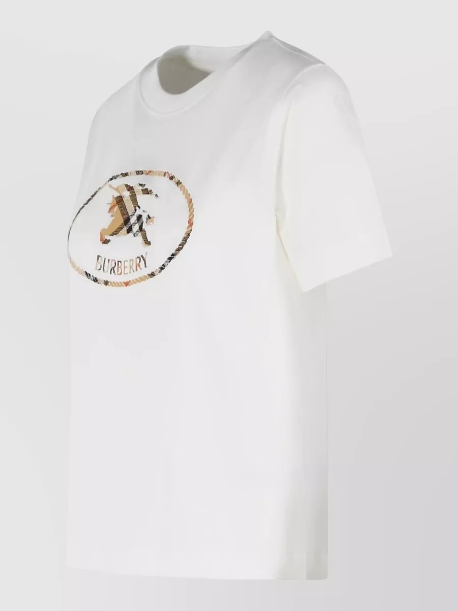 Burberry Cotton Printed Short-Sleeve T-Shirt