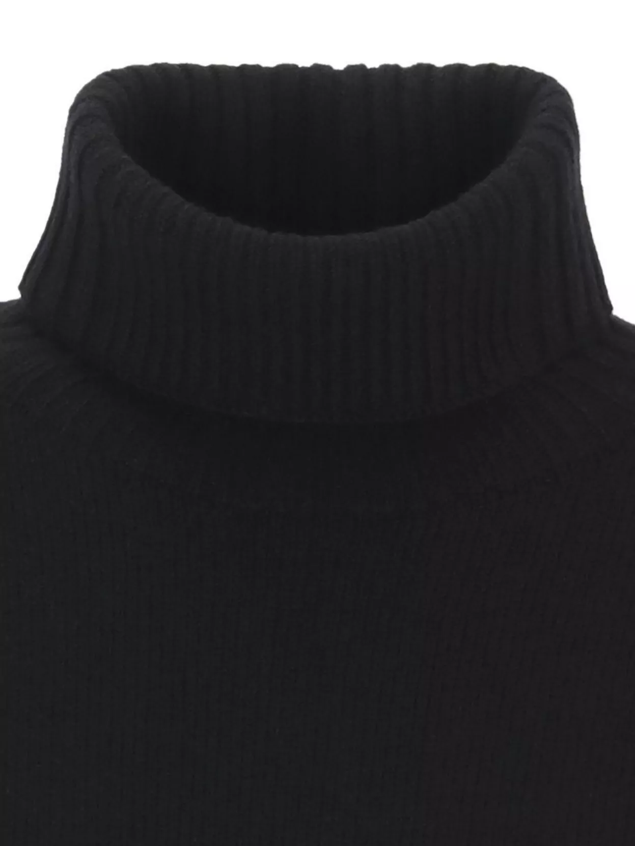 Vanise' Merino Cashmere Blend High Neck Sweater