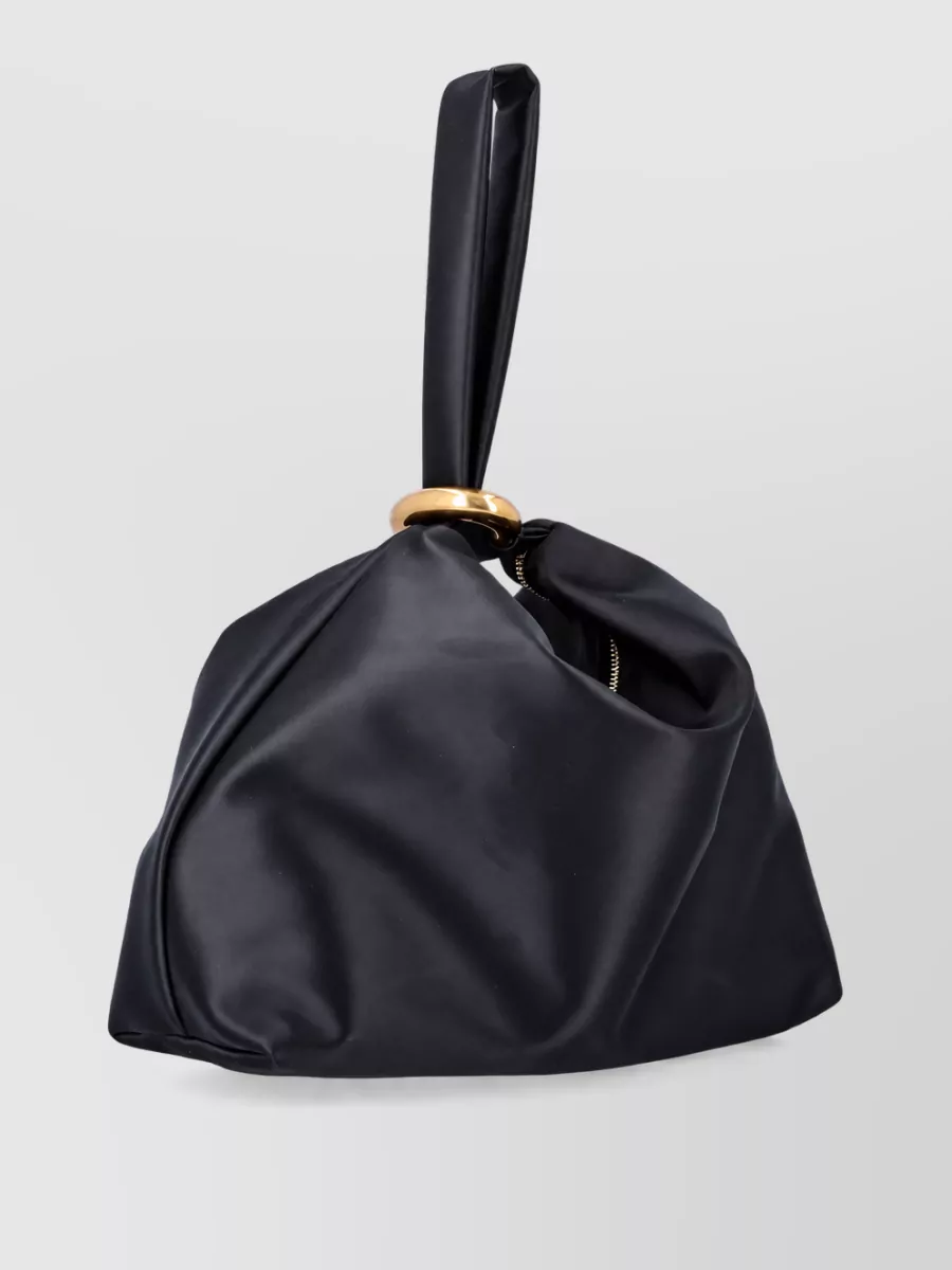 By Malene Birger Satin Clutch Bag