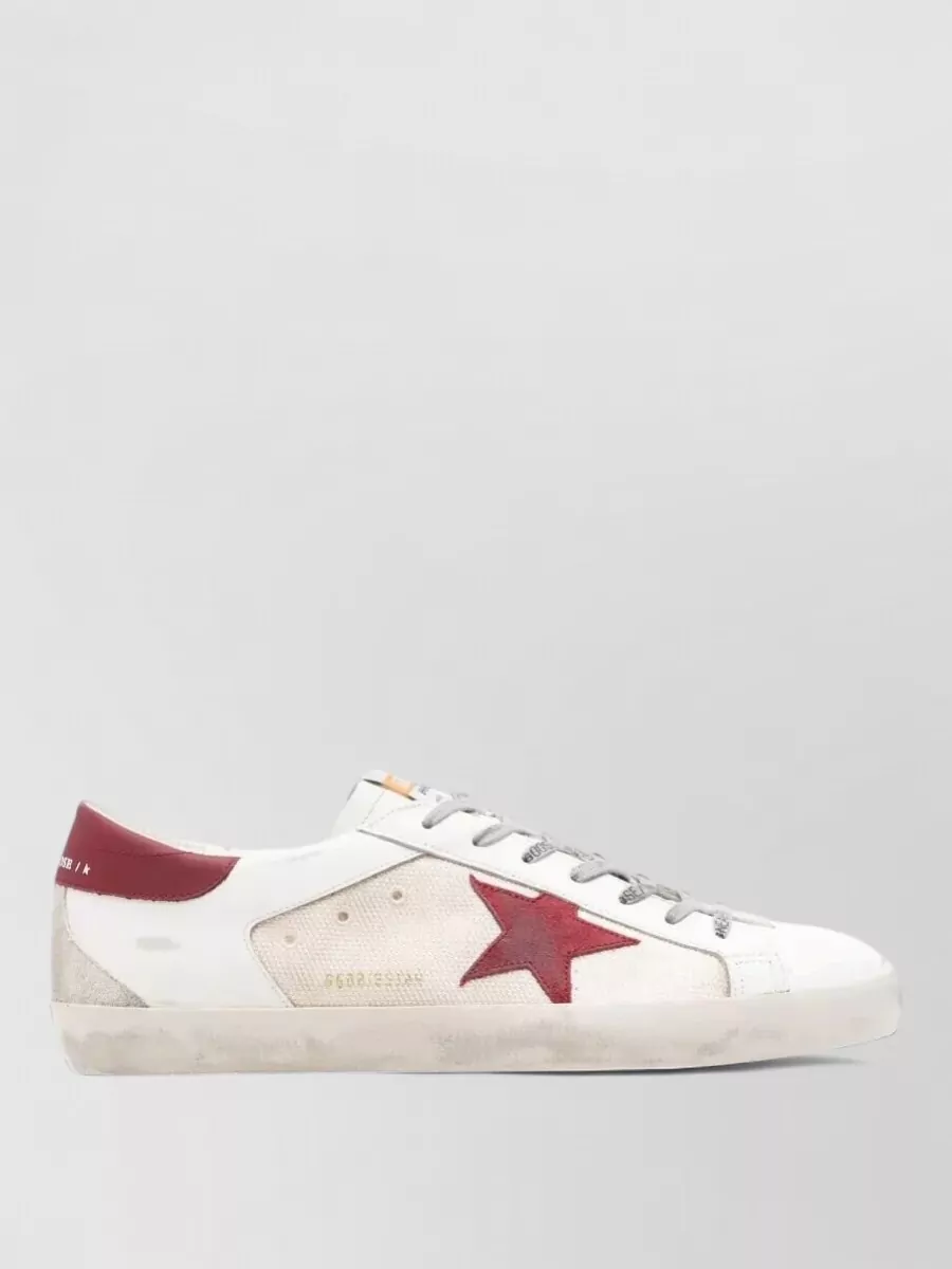 Golden Goose Leather Low-Top Sneakers