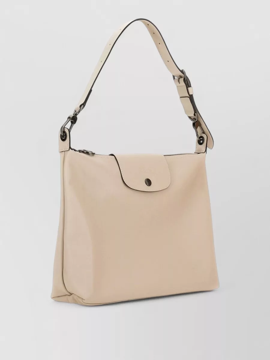 Longchamp Leather Hobo Bag