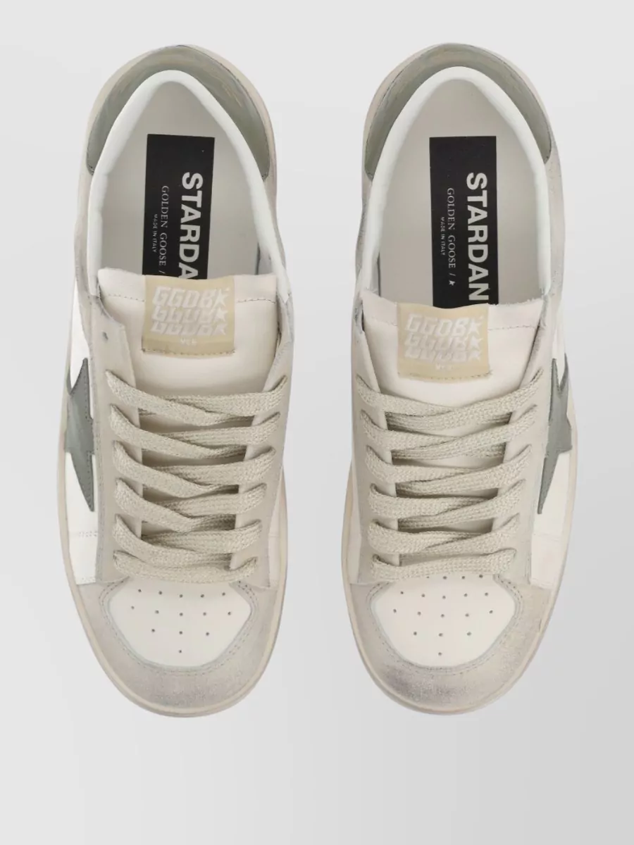 Golden Goose Leather Low-Top Sneakers