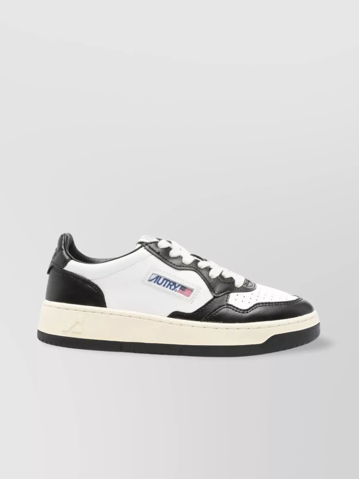Autry Classic White Sneakers With Leather Detailing