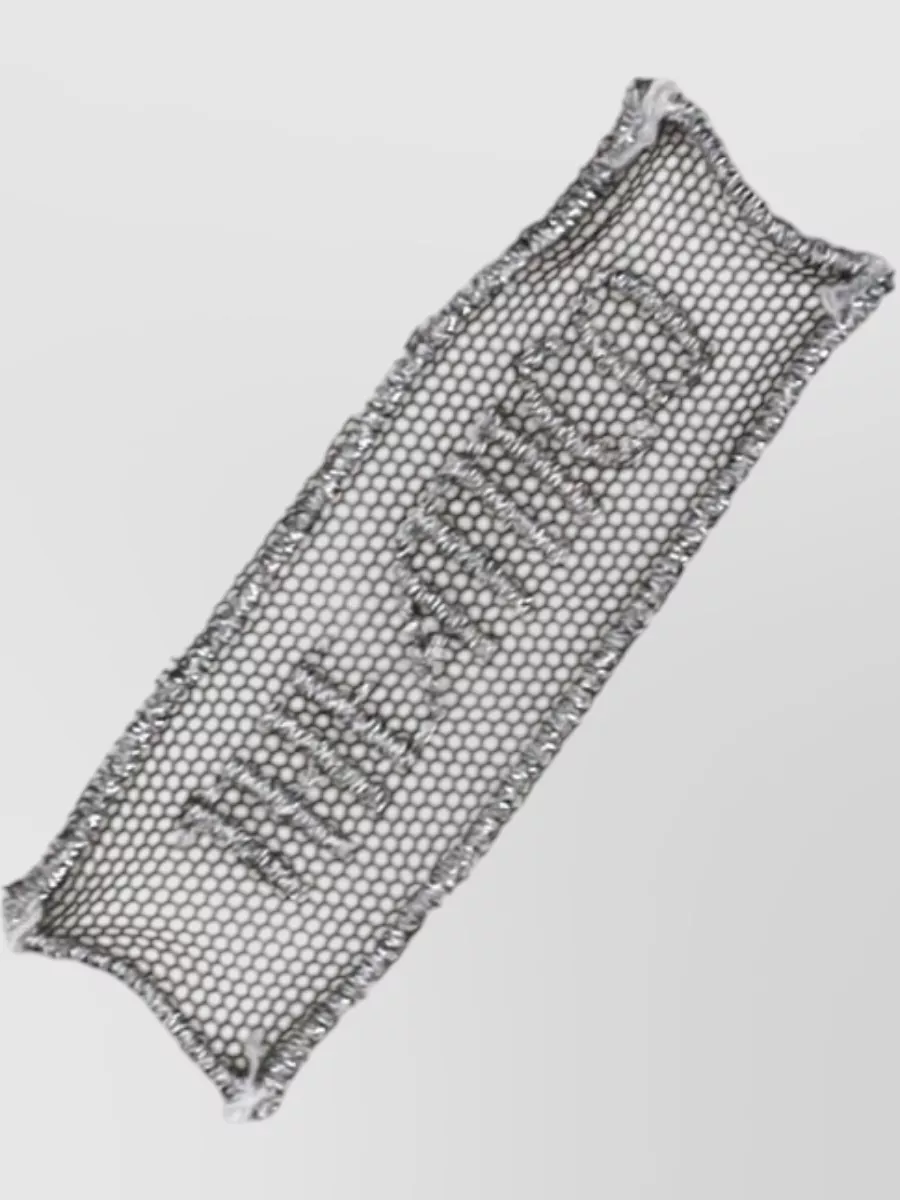 The Attico Halter Neck Dress Knee Length Feathers