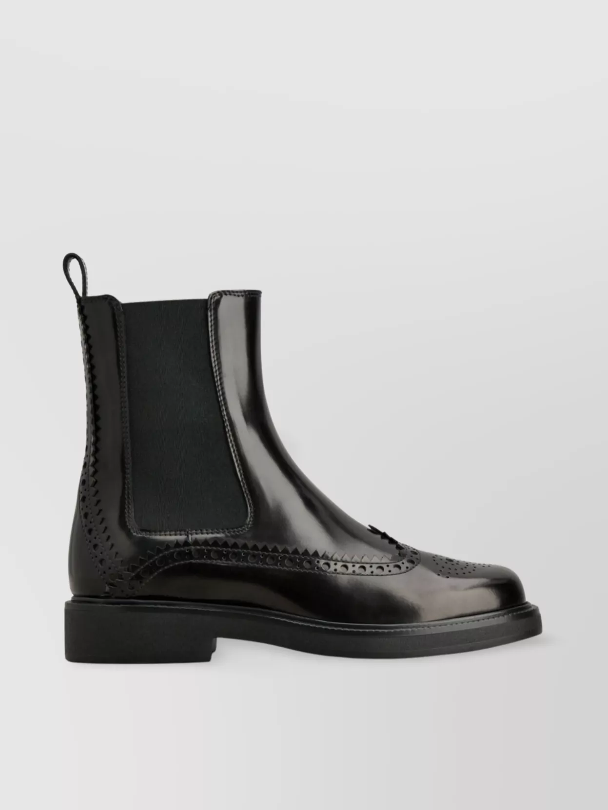 Tod's Chelsea Boots With Elastic Side Panels In Black