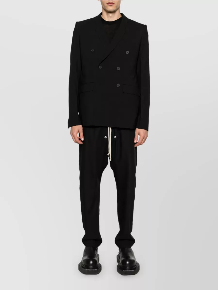 Rick Owens Double-Breasted Blazer