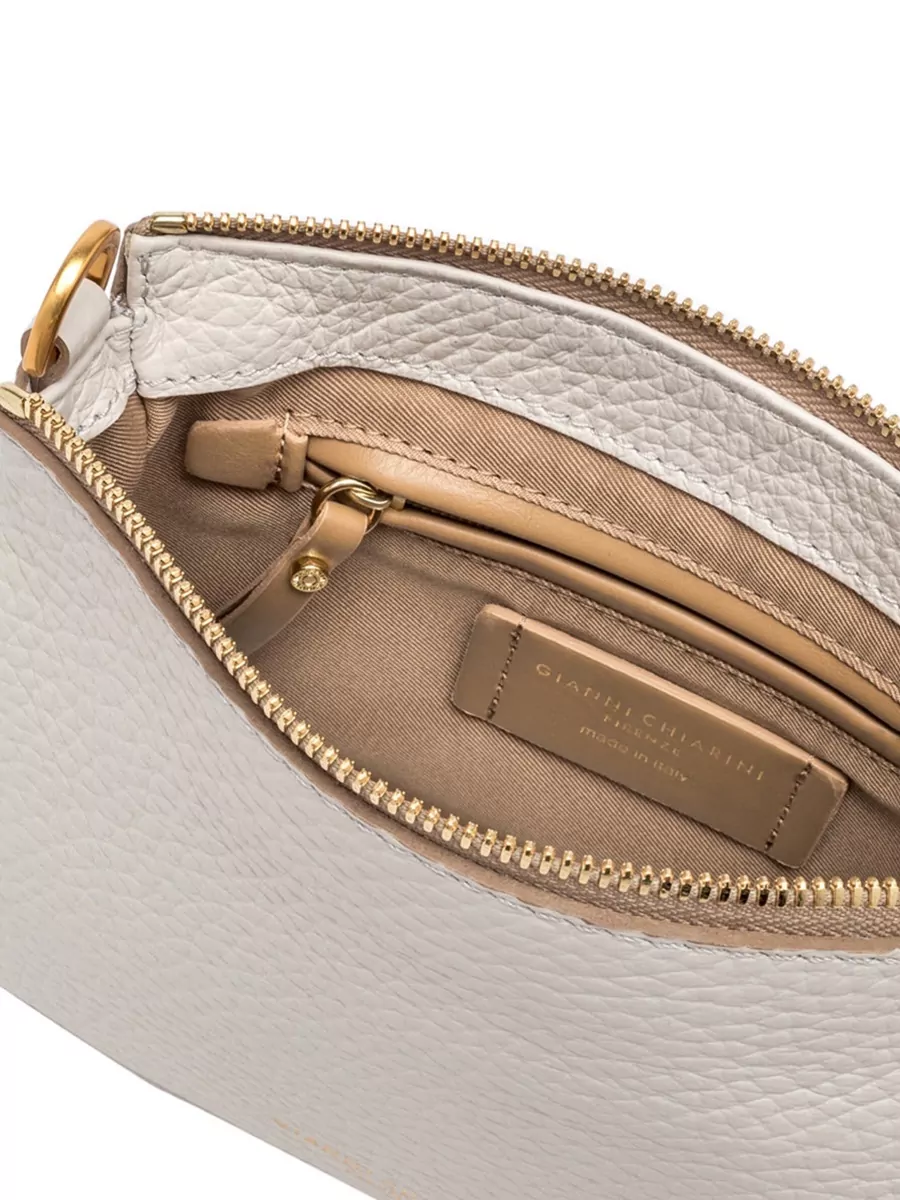 Gianni Chiarini Brooke Leather Shoulder Bag Adjustable Strap