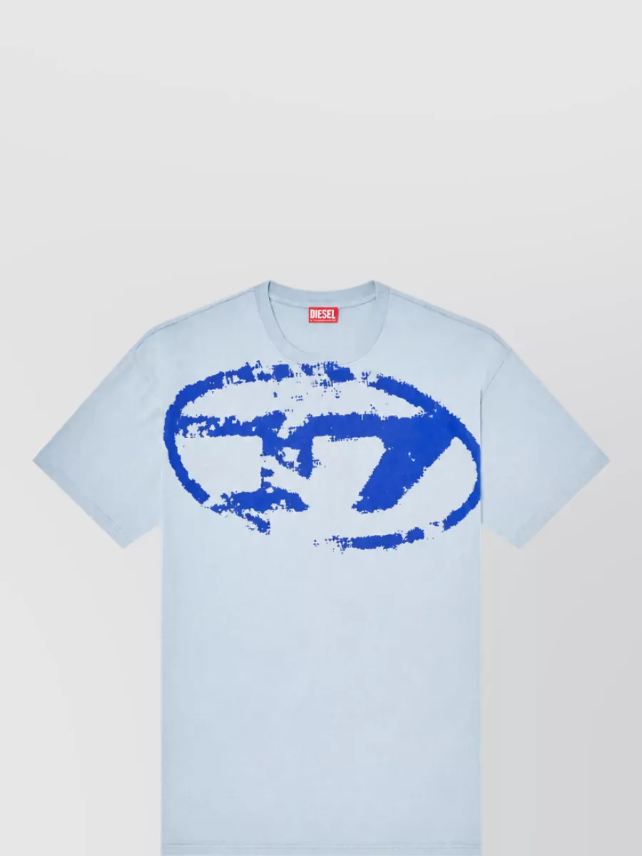 Diesel Cotton Relaxed-Fit Logo-Print T-Shirt