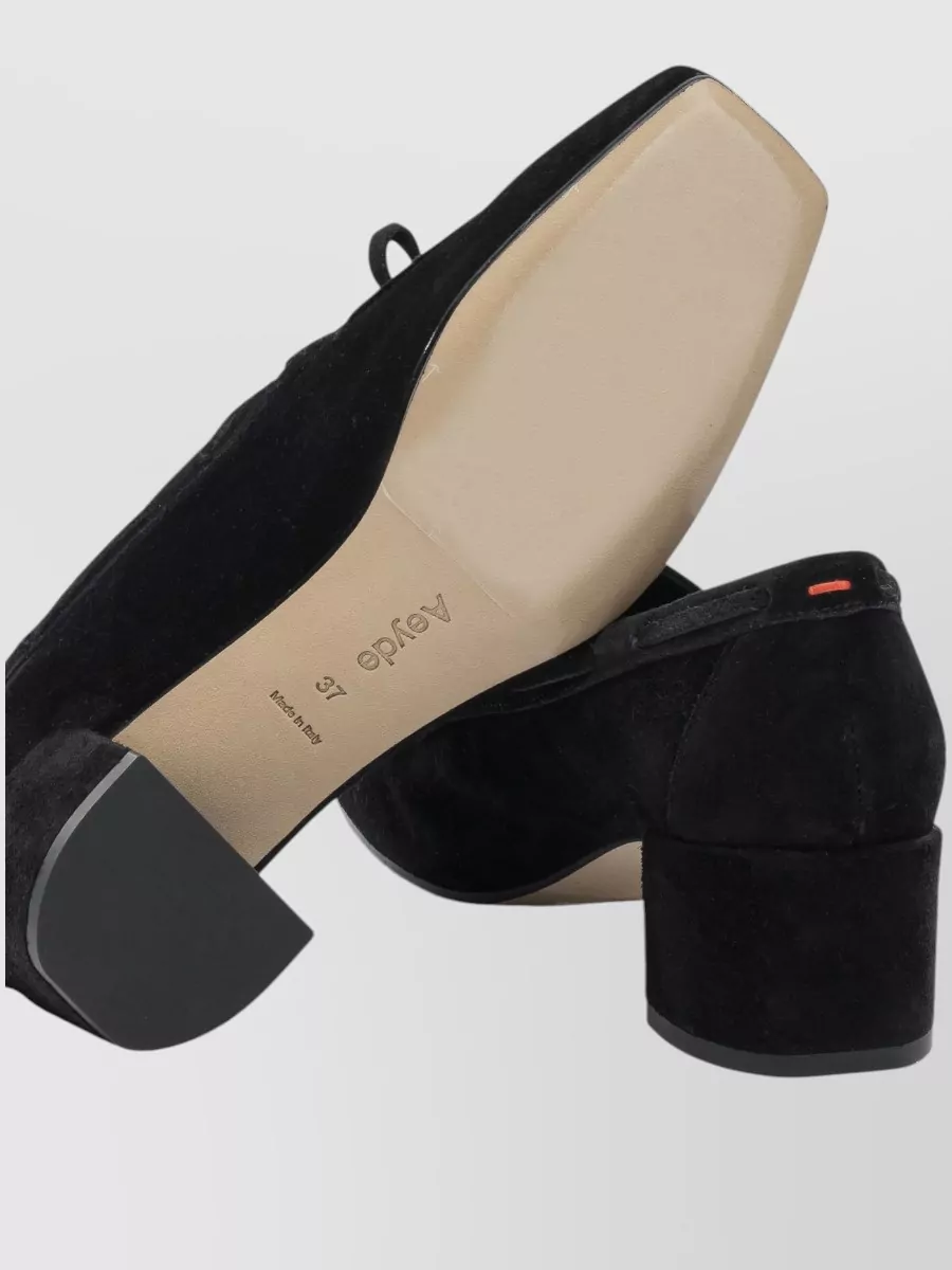 Aeyde Suede Leather Loafers