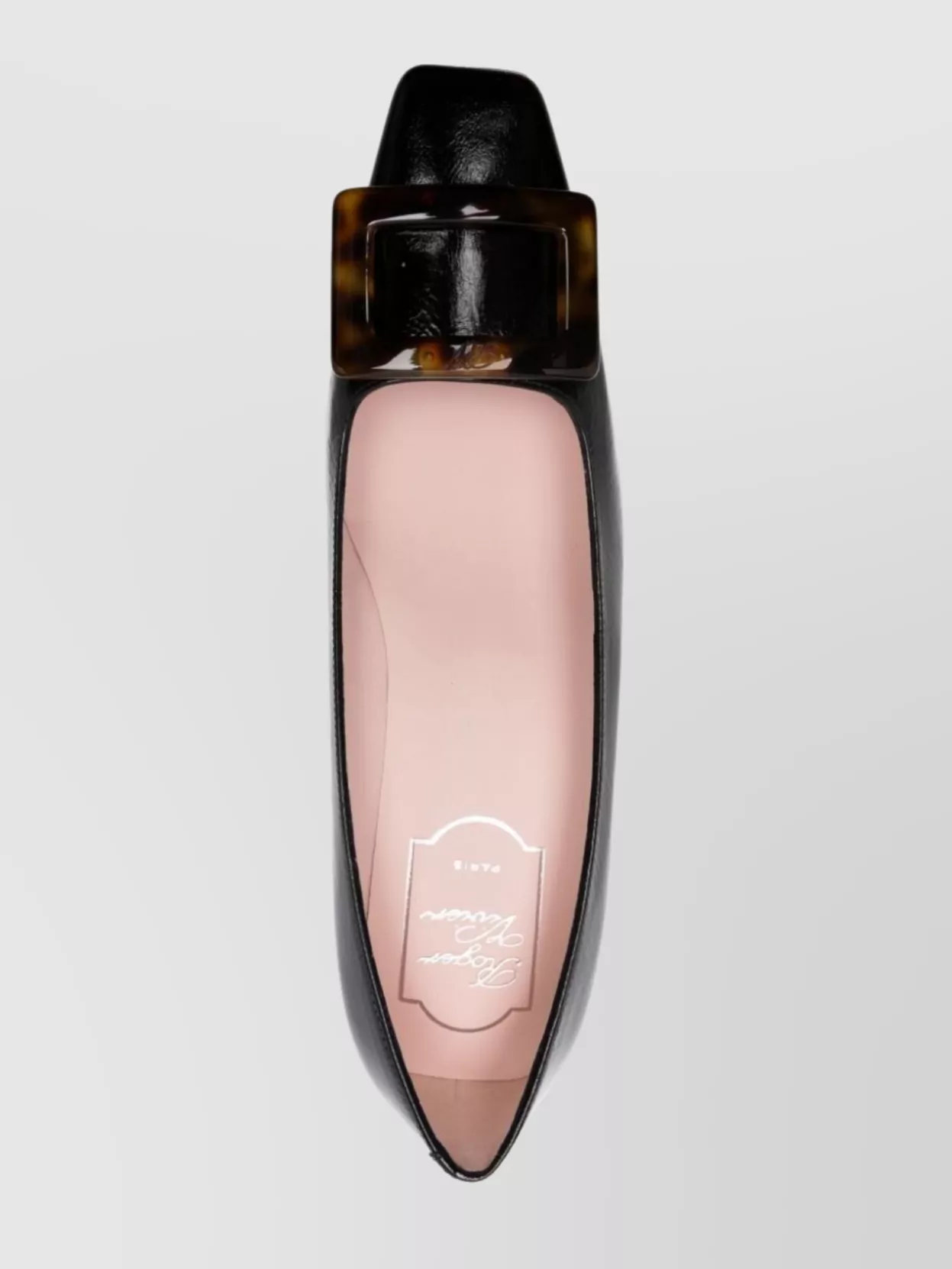Roger Vivier Leather Pumps Square Buckle Detail