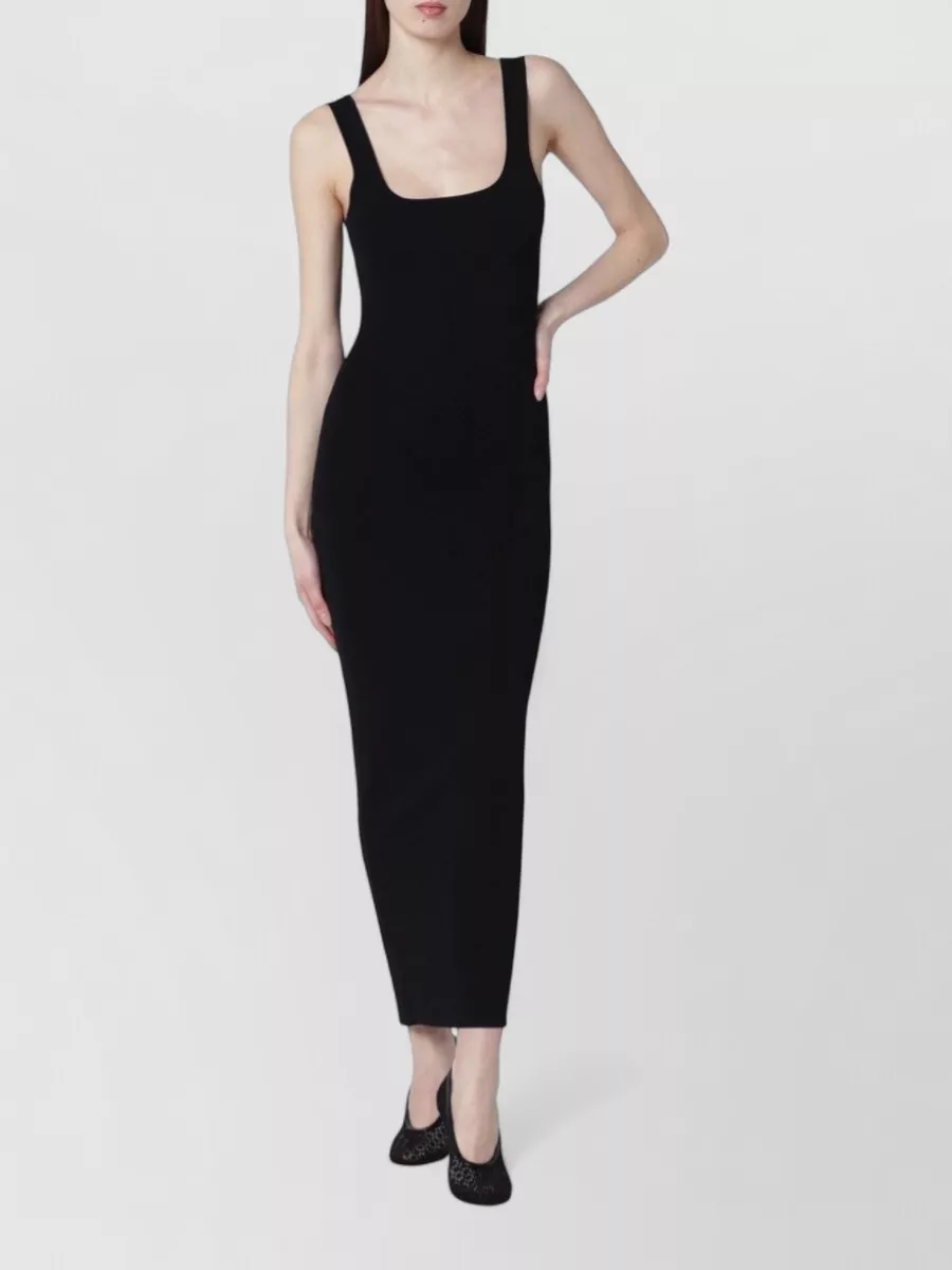 Entire Studios viscose fitted maxi dress