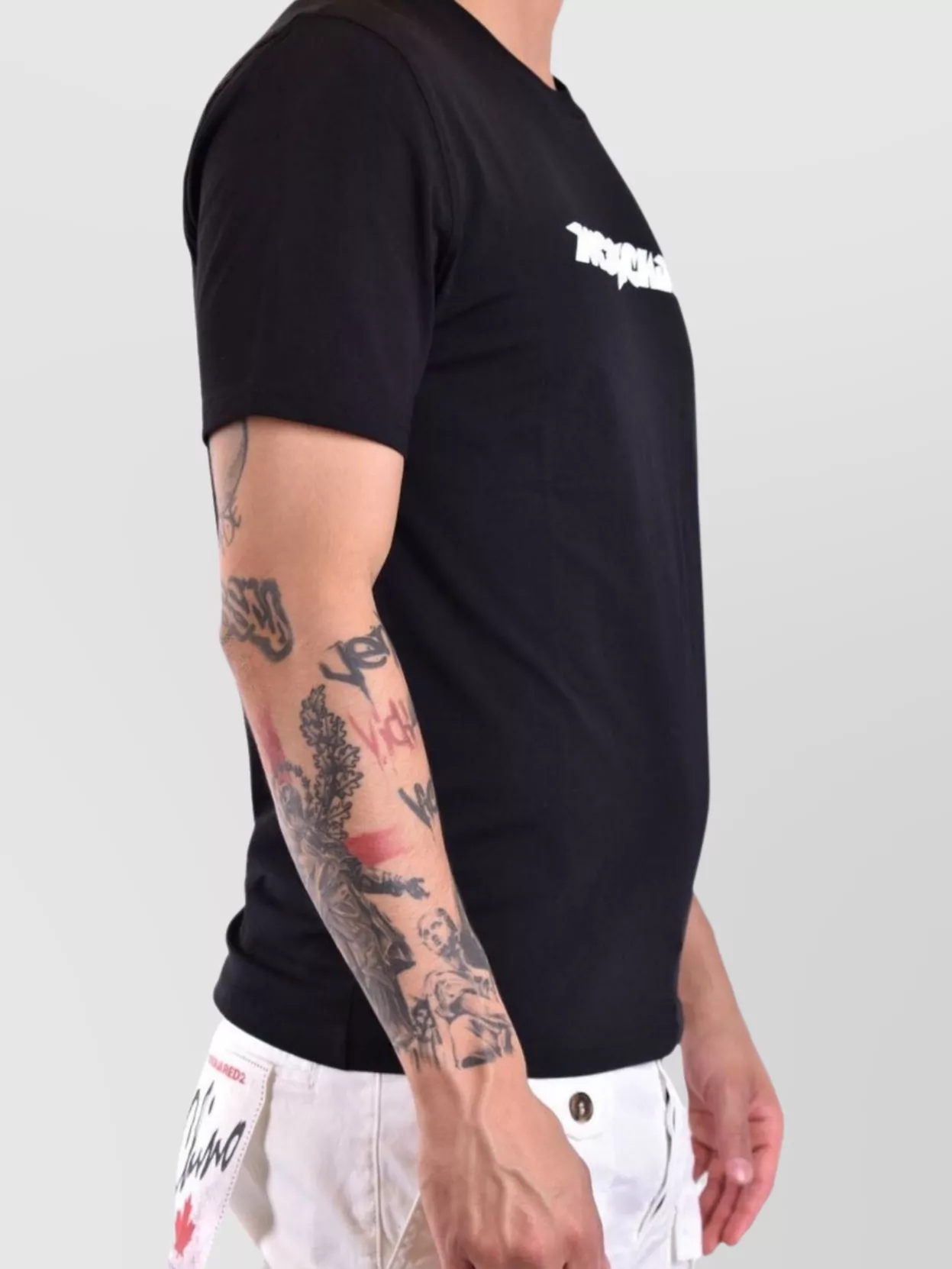Moschino Crew Neck T-Shirt Short Sleeves