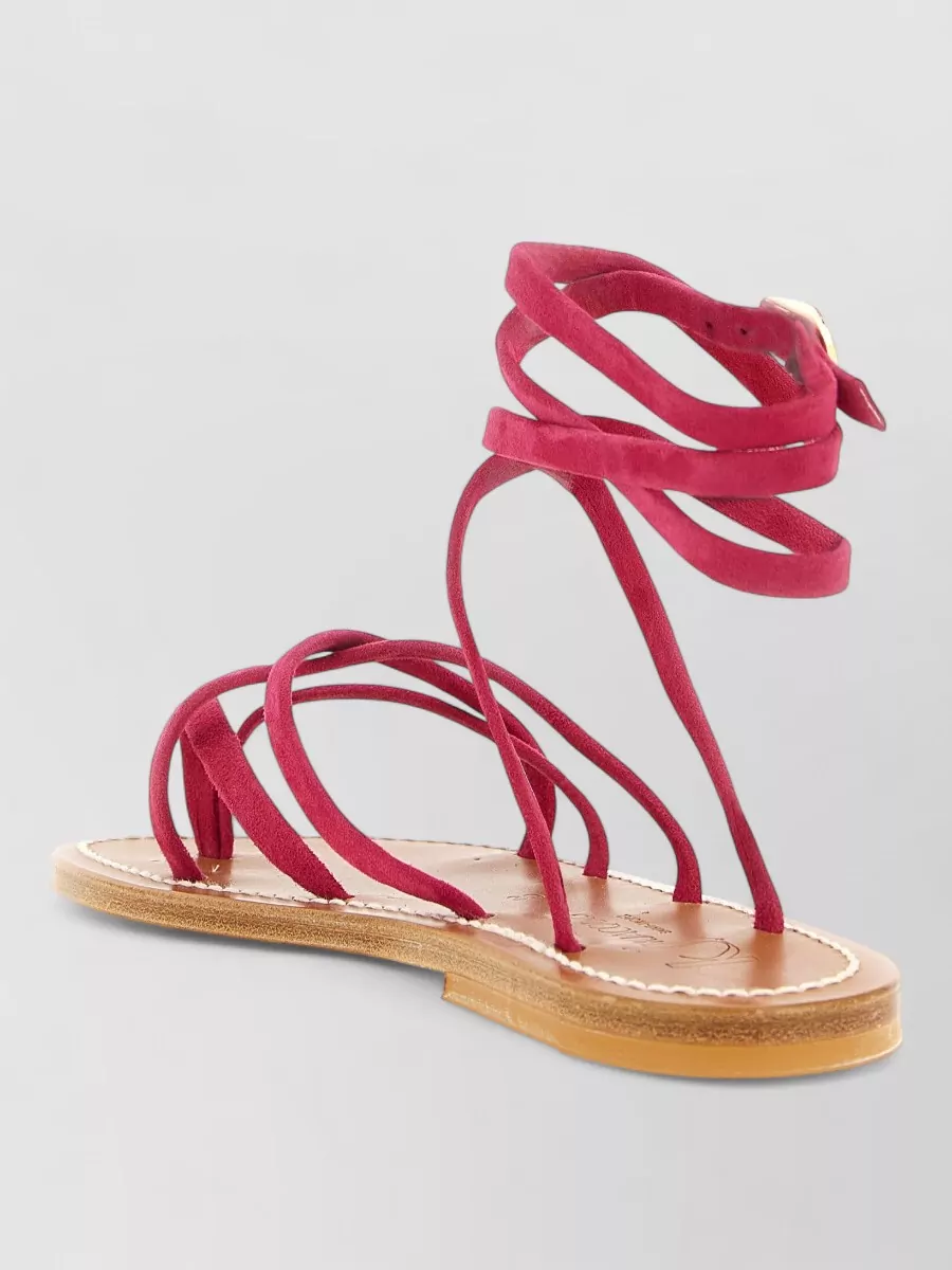 K. Jacques leather thong sandals