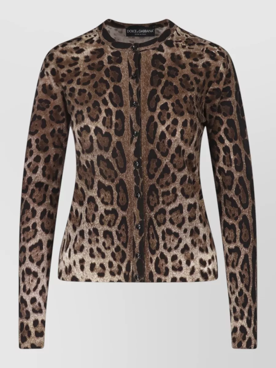 Dolce&Gabbana virgin wool crewneck cardigan