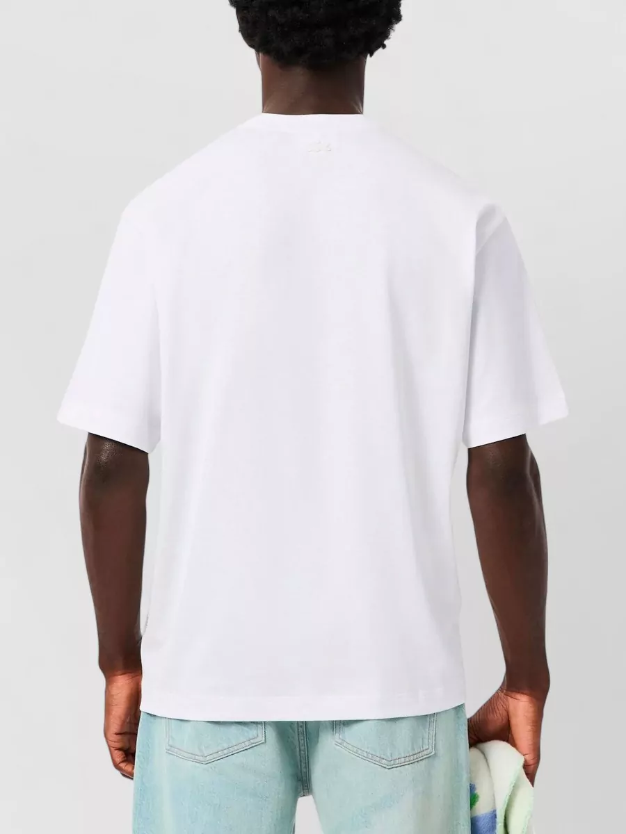 Lacoste Crew Neck Short Sleeves Cotton Jersey T-Shirt