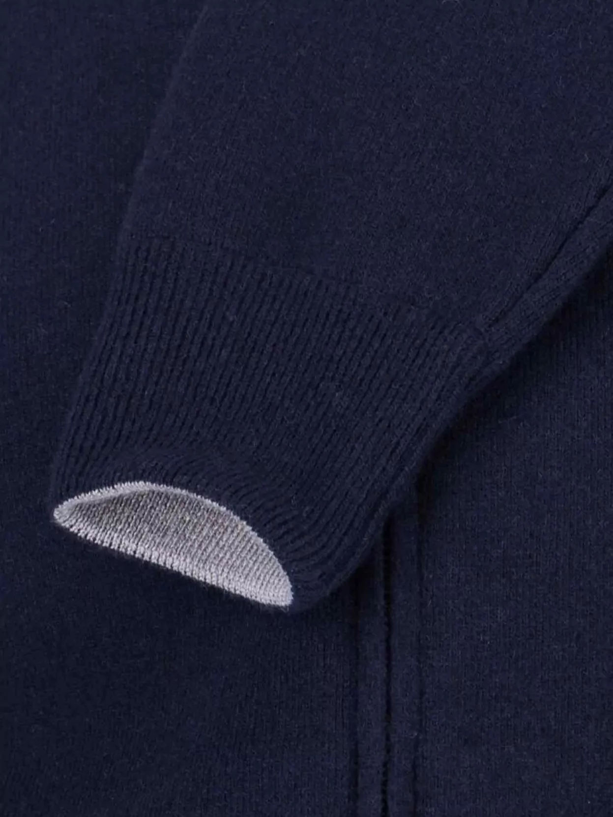 Lardini Relaxed Fit Jacket Ribbed Cuffs