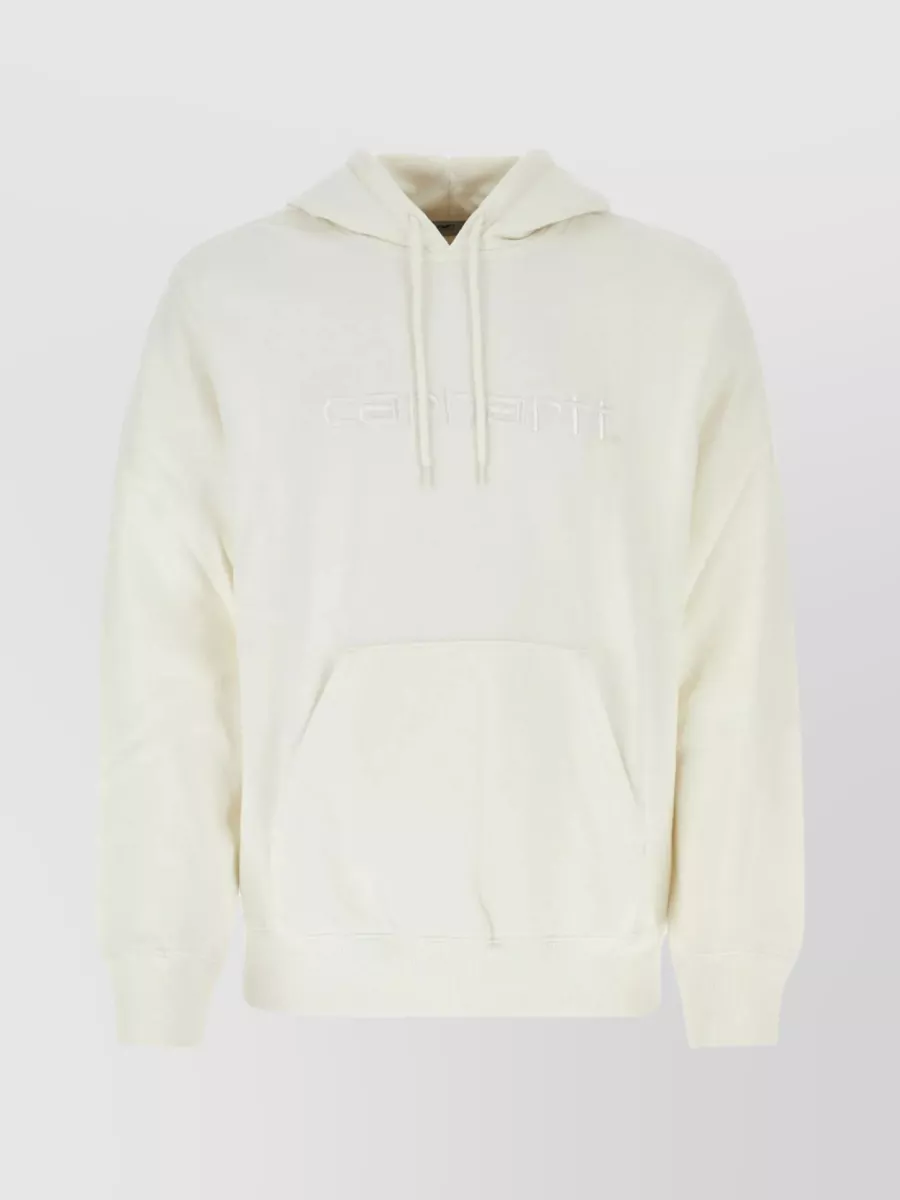 Shop Carhartt Cotton Hooded Duster Sweater In Pastel