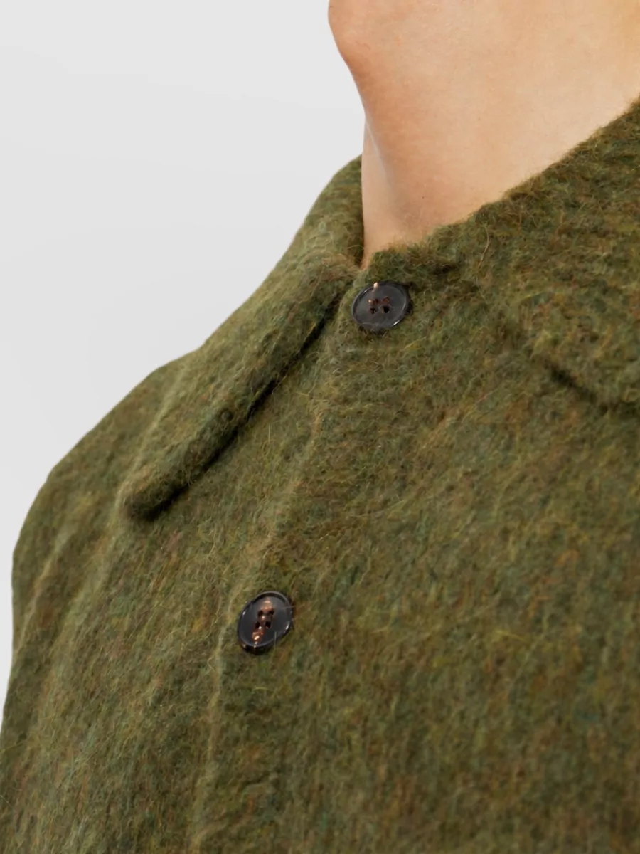 Dries Van Noten Wool Alpaca Lightweight Jacket