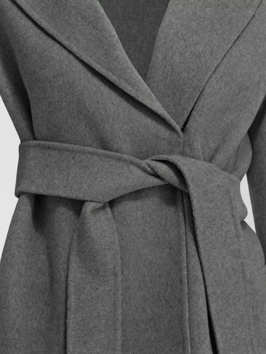 S Max Mara Wool Short Single Breasted Coat