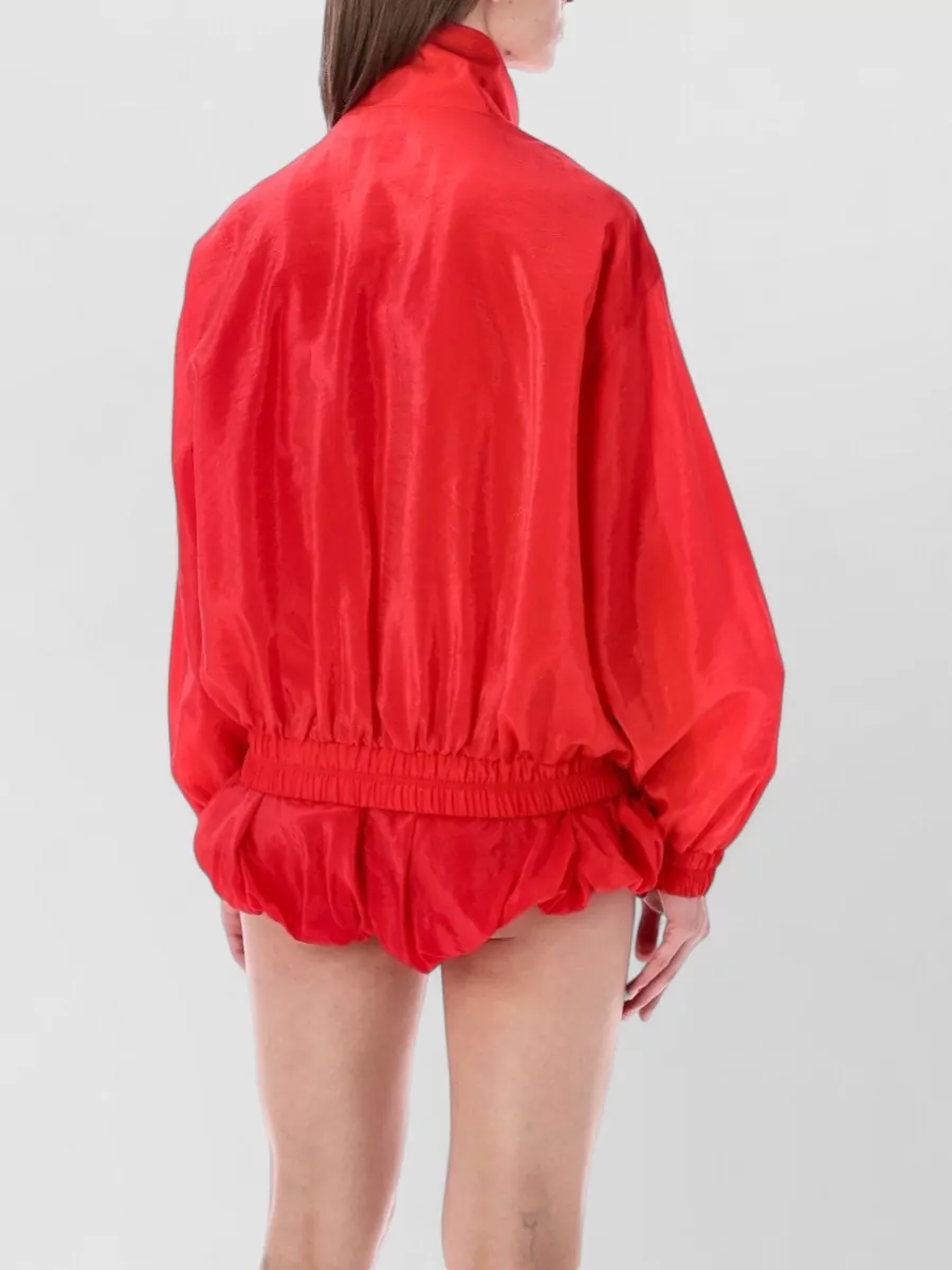 The Frankie Shop Sheer Bomber Jacket
