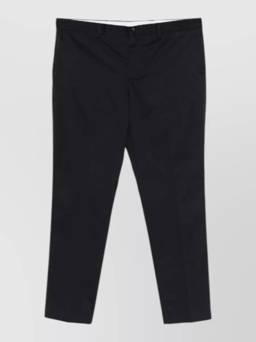 Paul Smith mid-rise straight-leg chino trousers