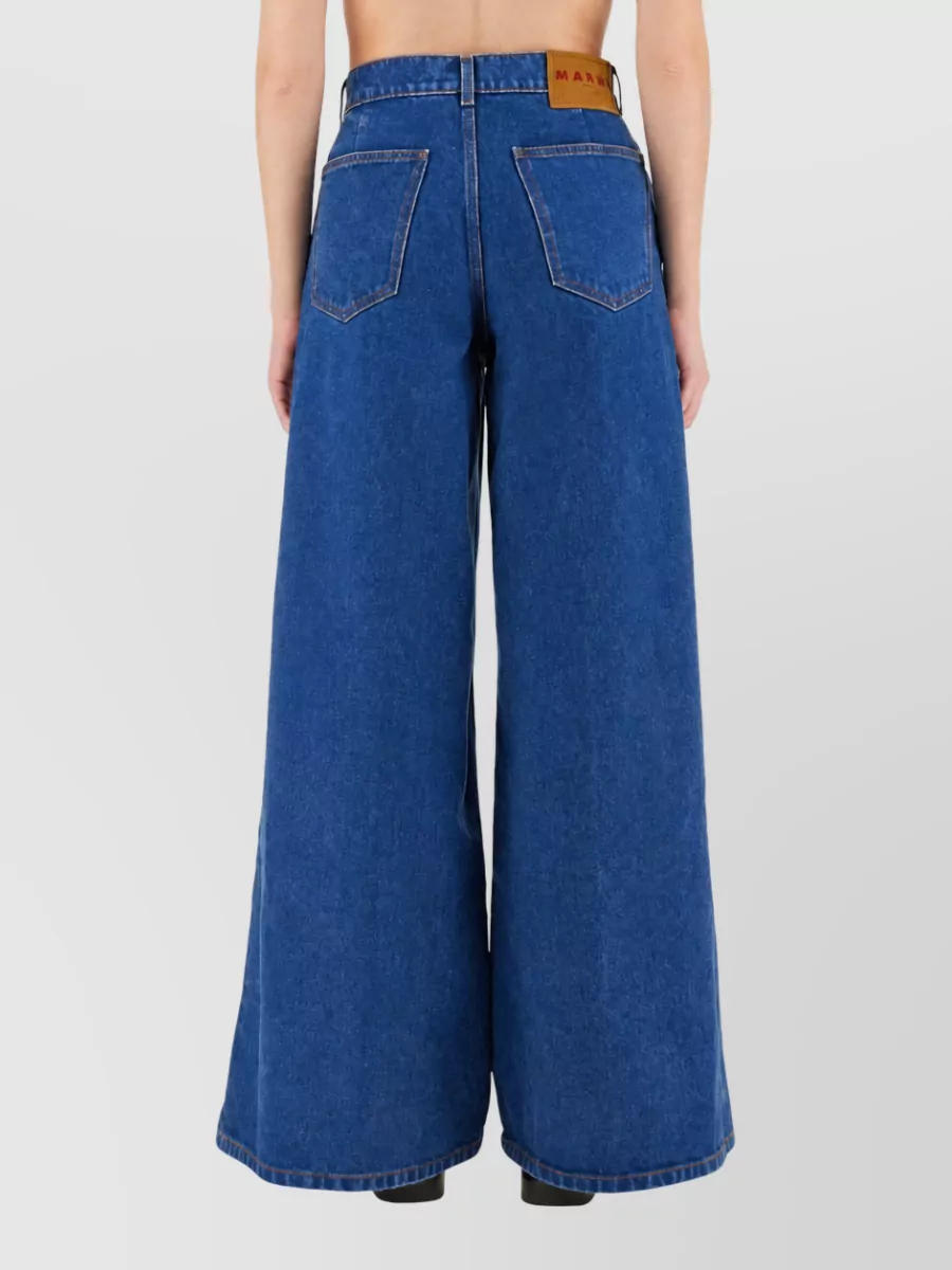 Marni Denim Wide Leg Jeans