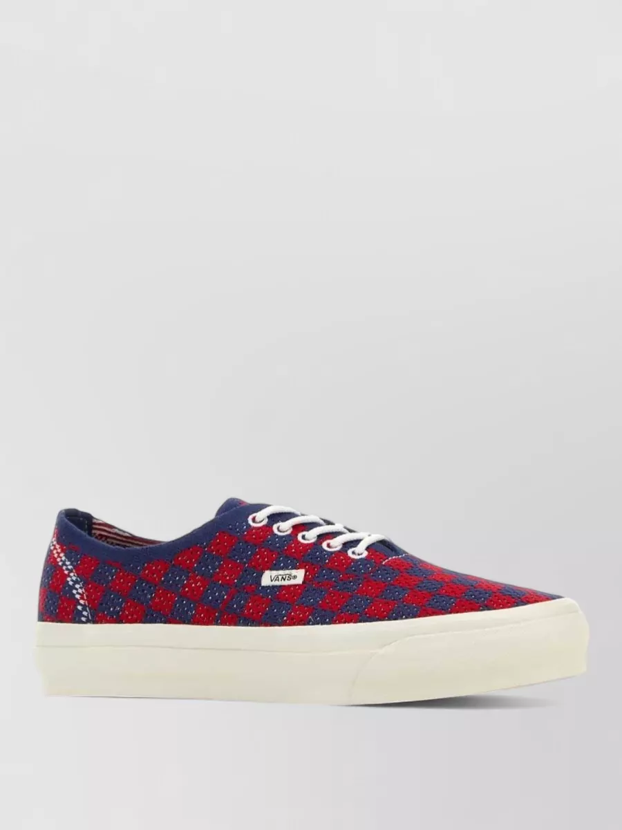 Vans Canvas Lx Authentic Sneakers Low Top In Red