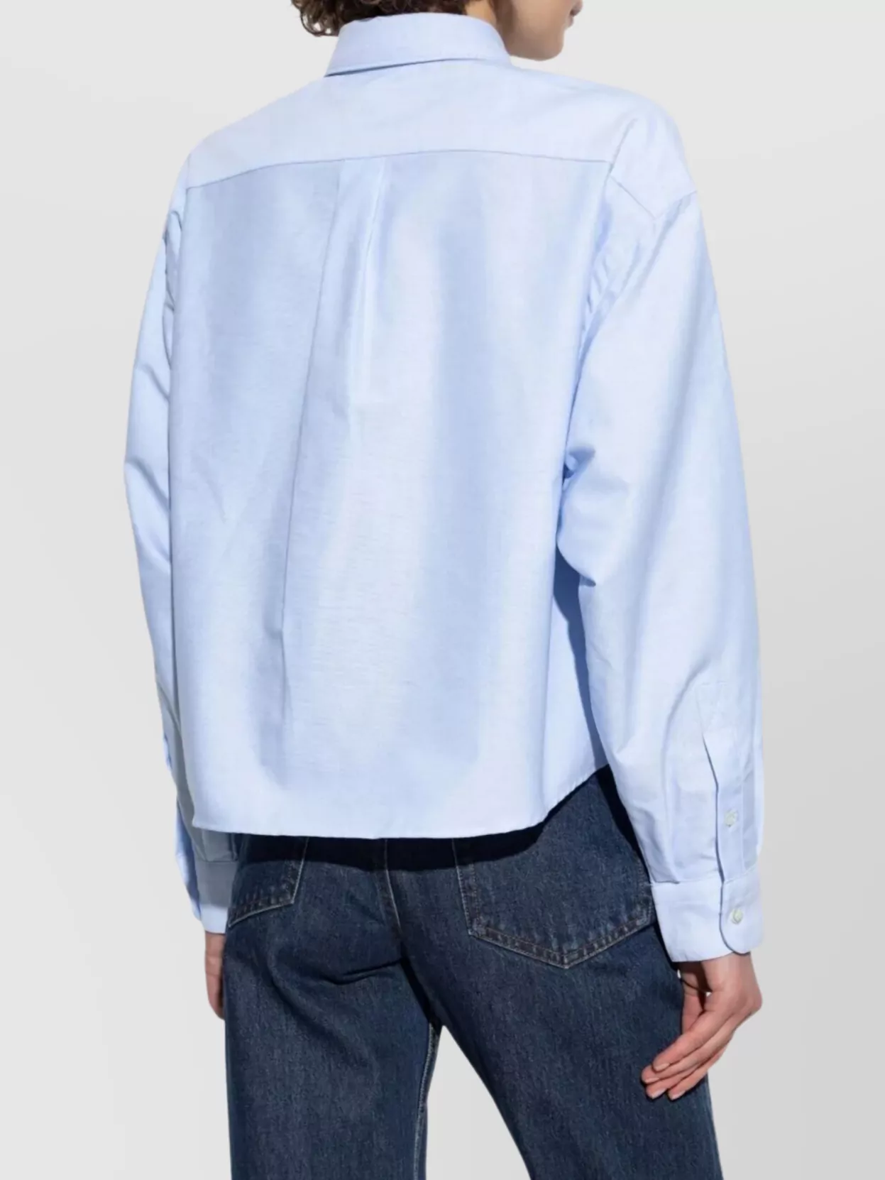 A.p.c. Sophia Cropped Cotton Shirt
