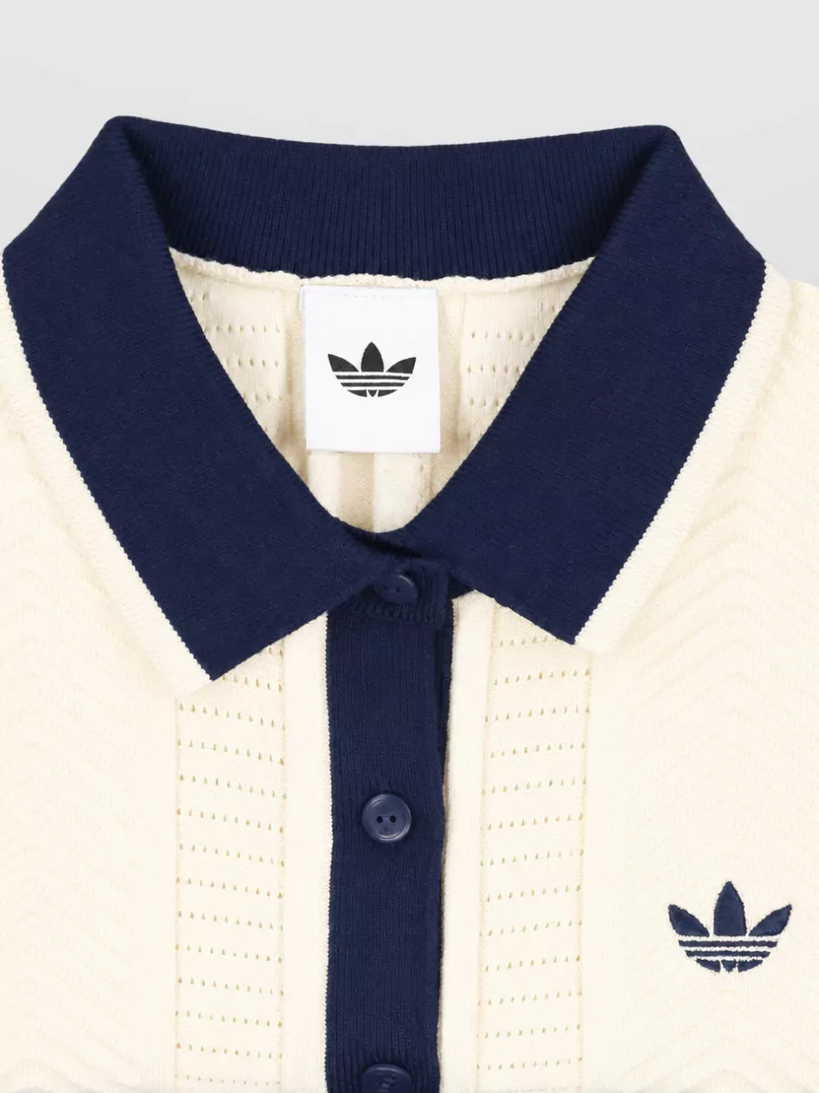 Adidas Short Sleeve Knitted Top