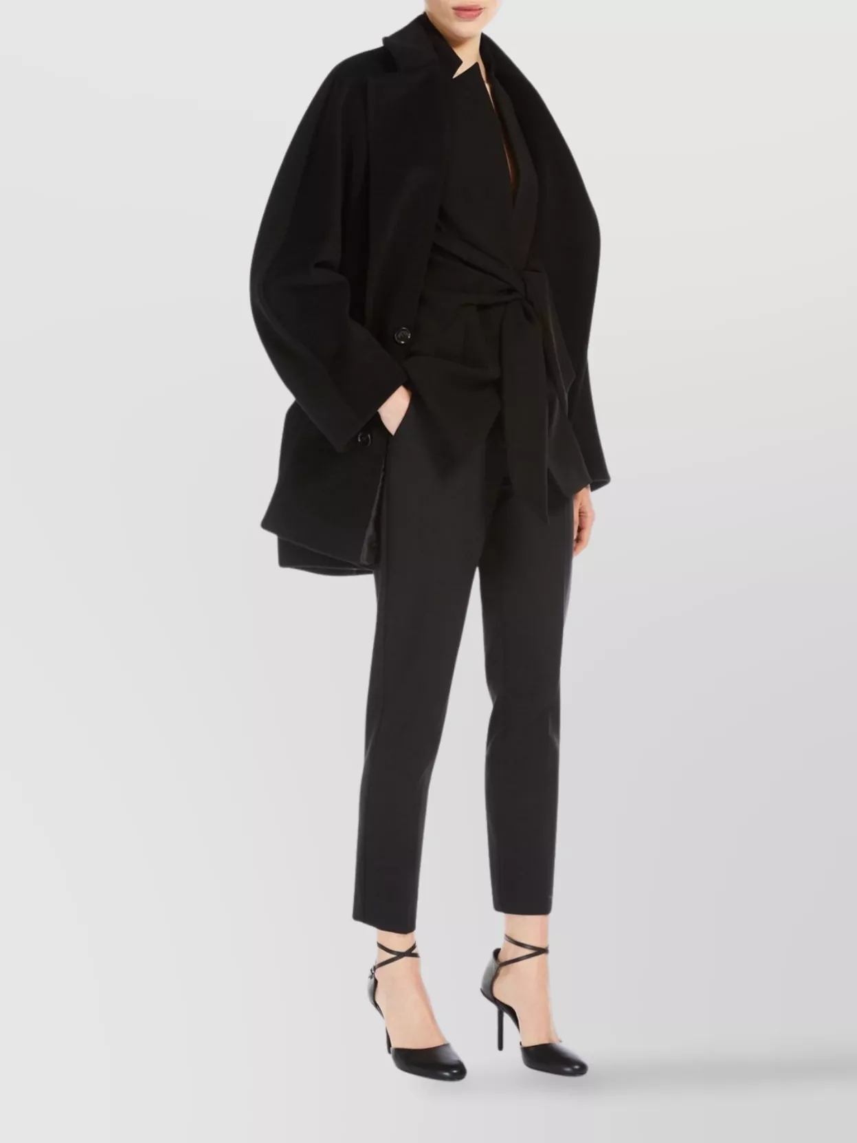 Max Mara Jersey Trousers With Belt Loops And French Pockets