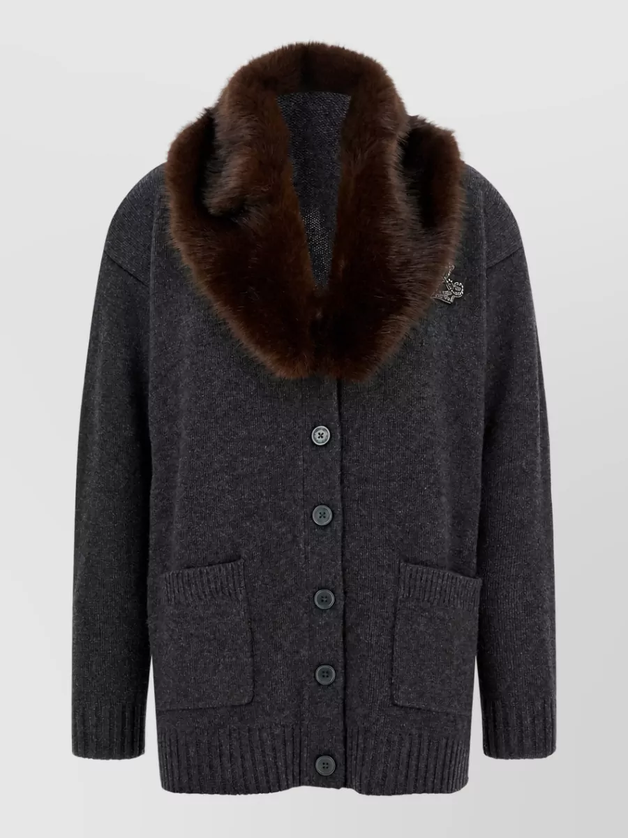 Lauren Ralph Lauren Cashmere wool fitted jacket