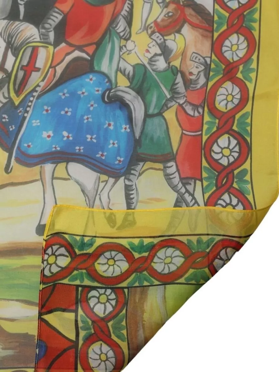 Dolce&Gabbana Silk Printed Scarf