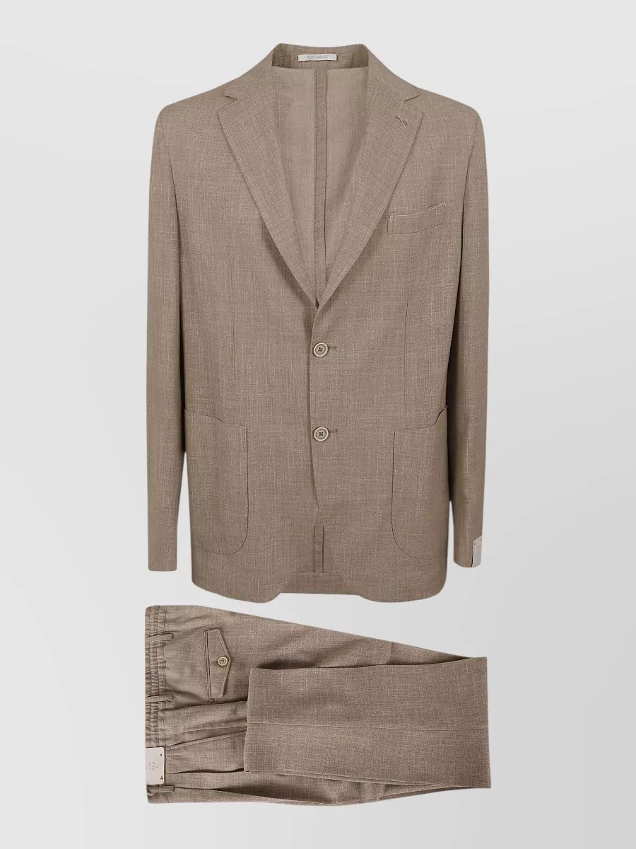 Eleventy linen-blend blazer