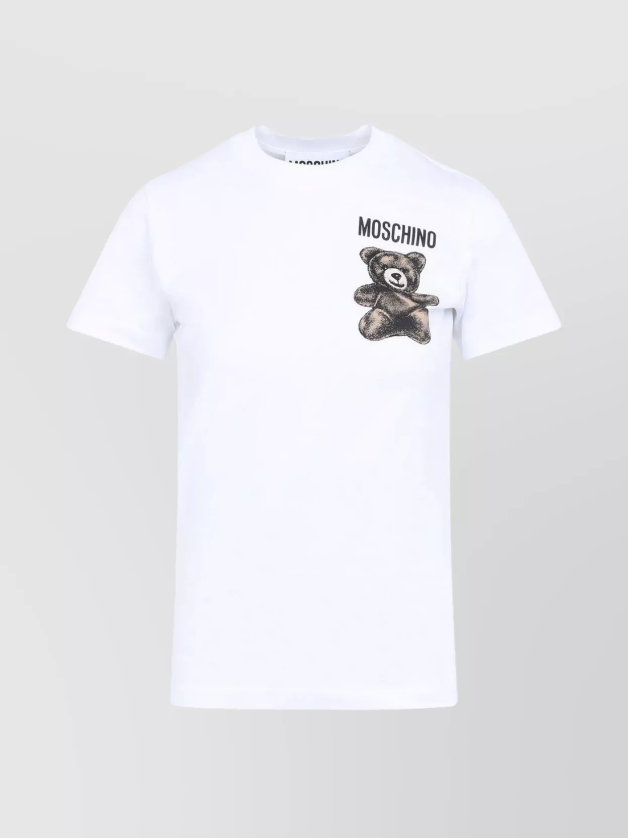 Moschino Teddy Bear Sweater In White