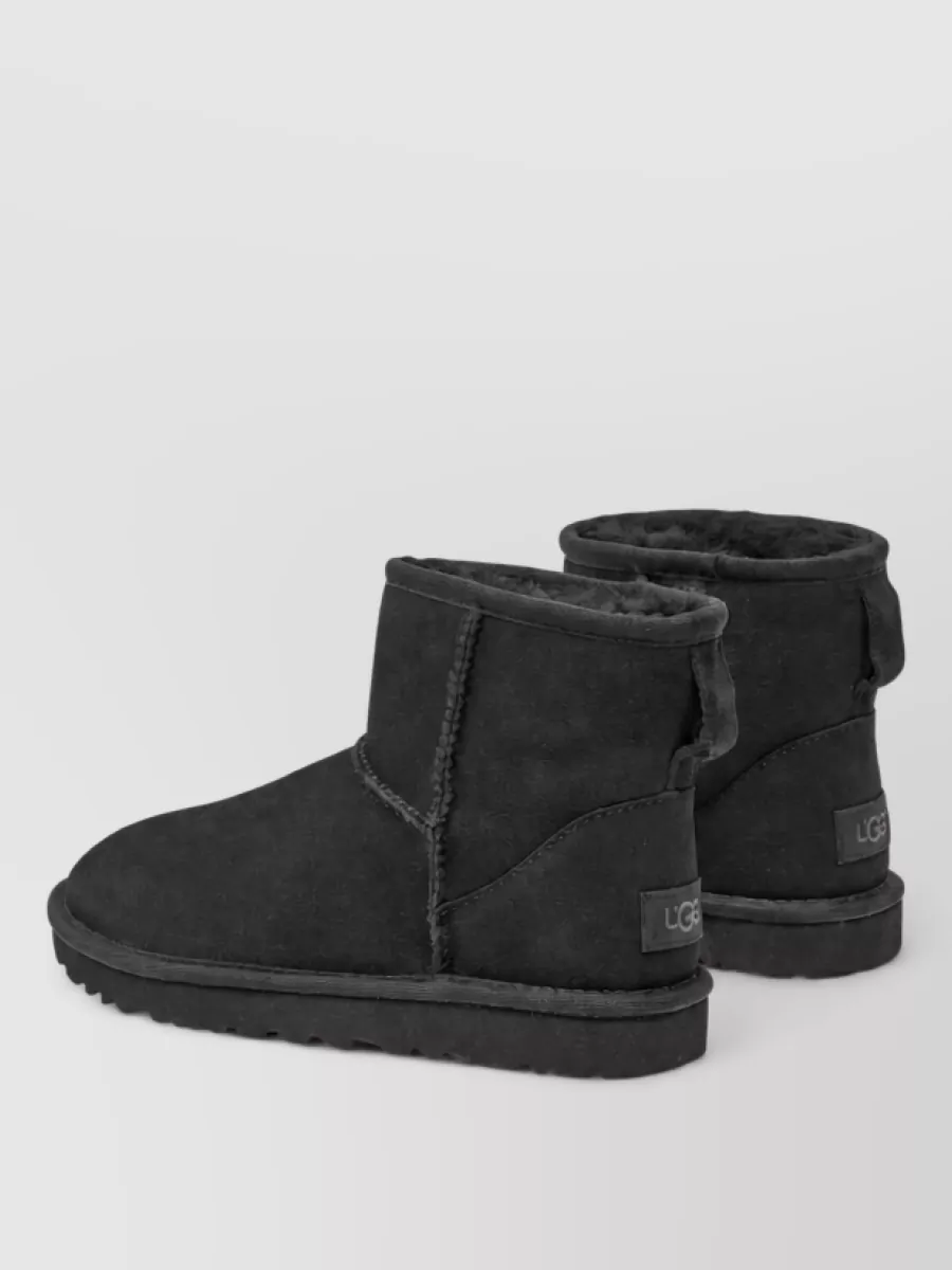 Ugg Suede Leather Ankle Boots