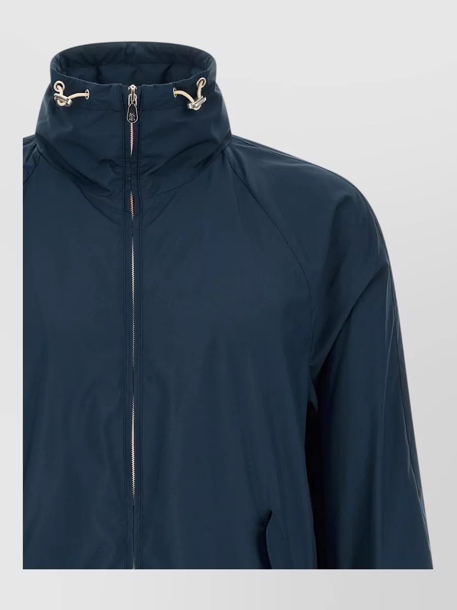 Brunello Cucinelli Nylon Hooded Zip-Up Jacket