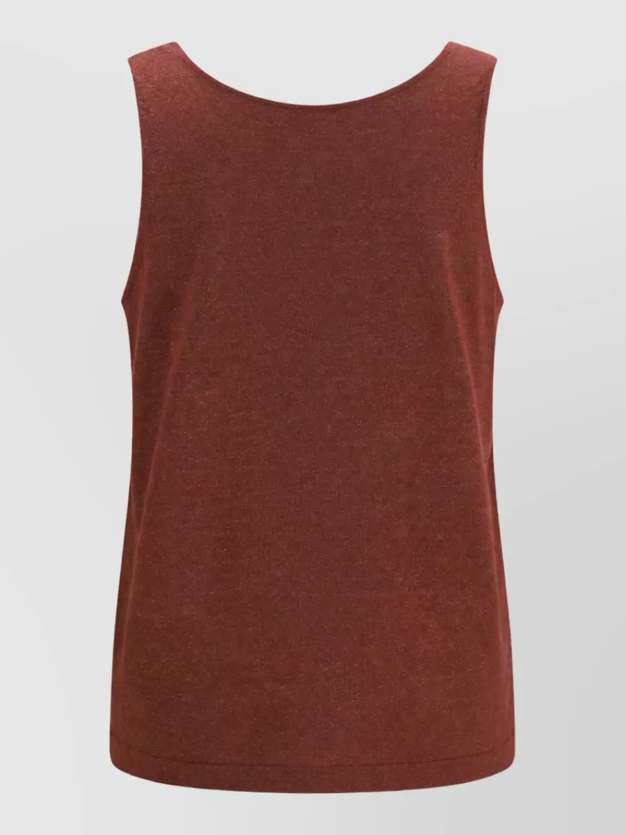 Brunello Cucinelli Cashmere Silk Ribbed Tank Top