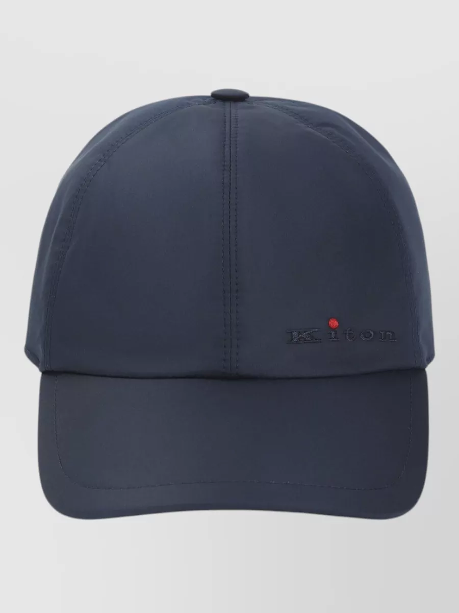 Kiton paneled baseball cap