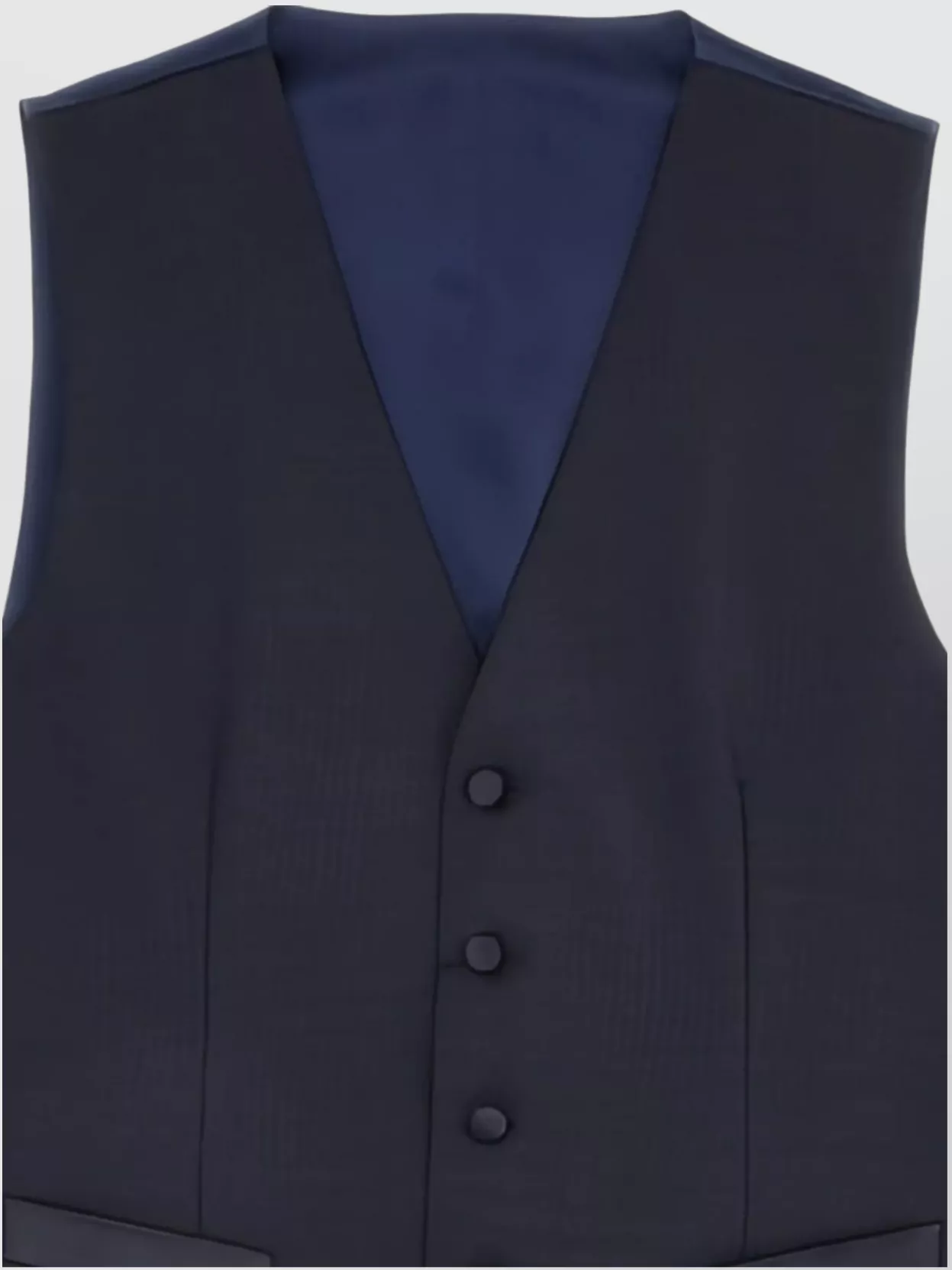 Dolce & Gabbana V-neck Vest In Black