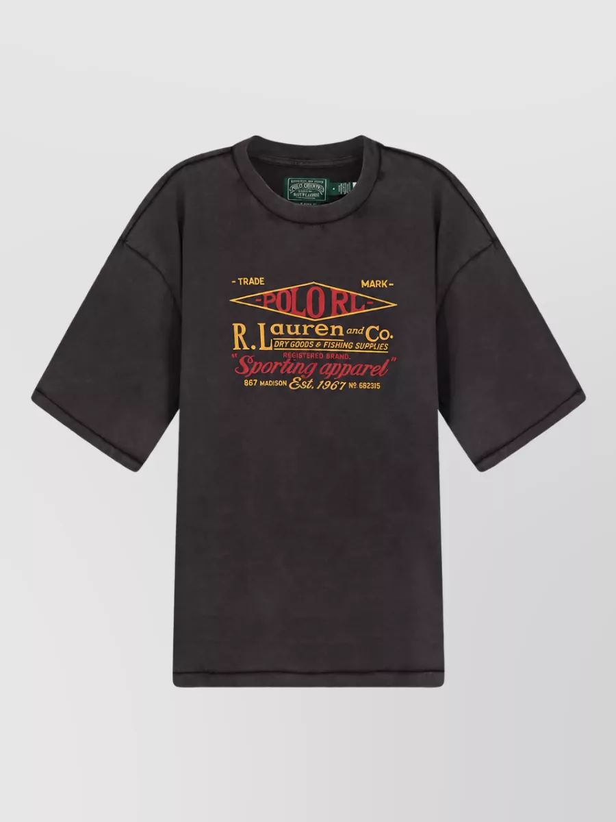 Polo Ralph Lauren Cotton Relaxed-Fit Printed T-Shirt