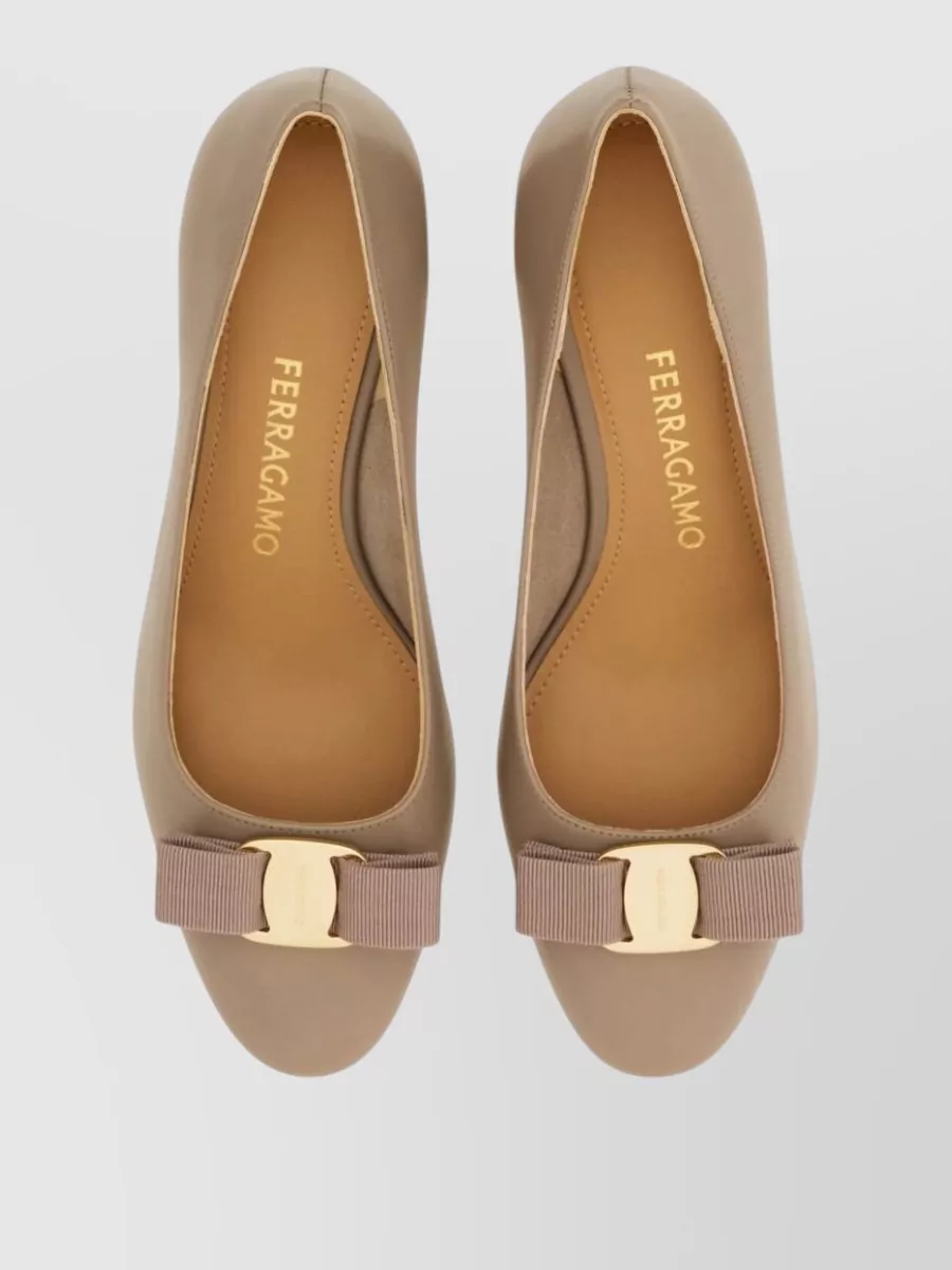 Ferragamo Leather Pumps
